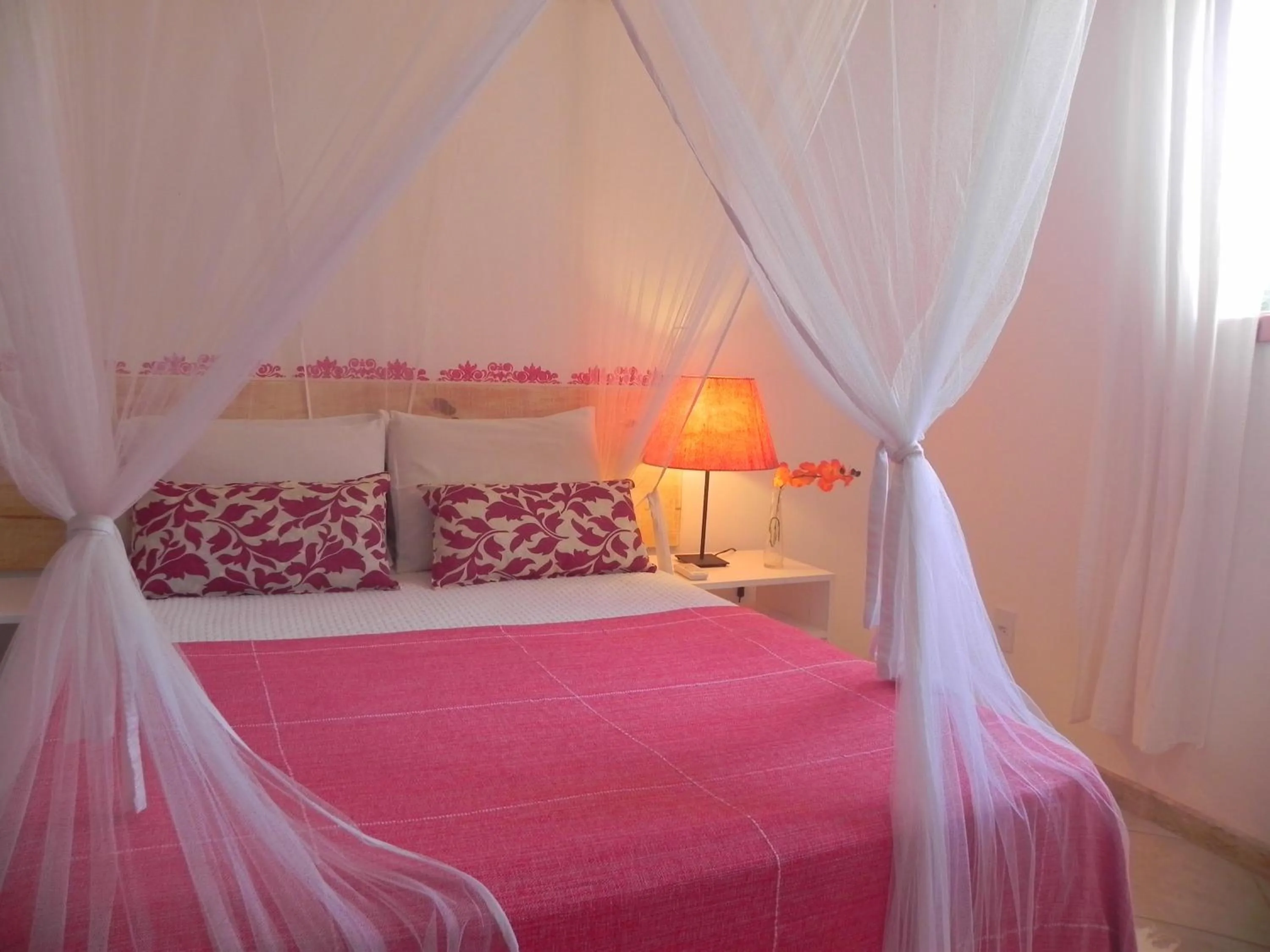 Bed in Ouro Sobre Azul Apart Hotel