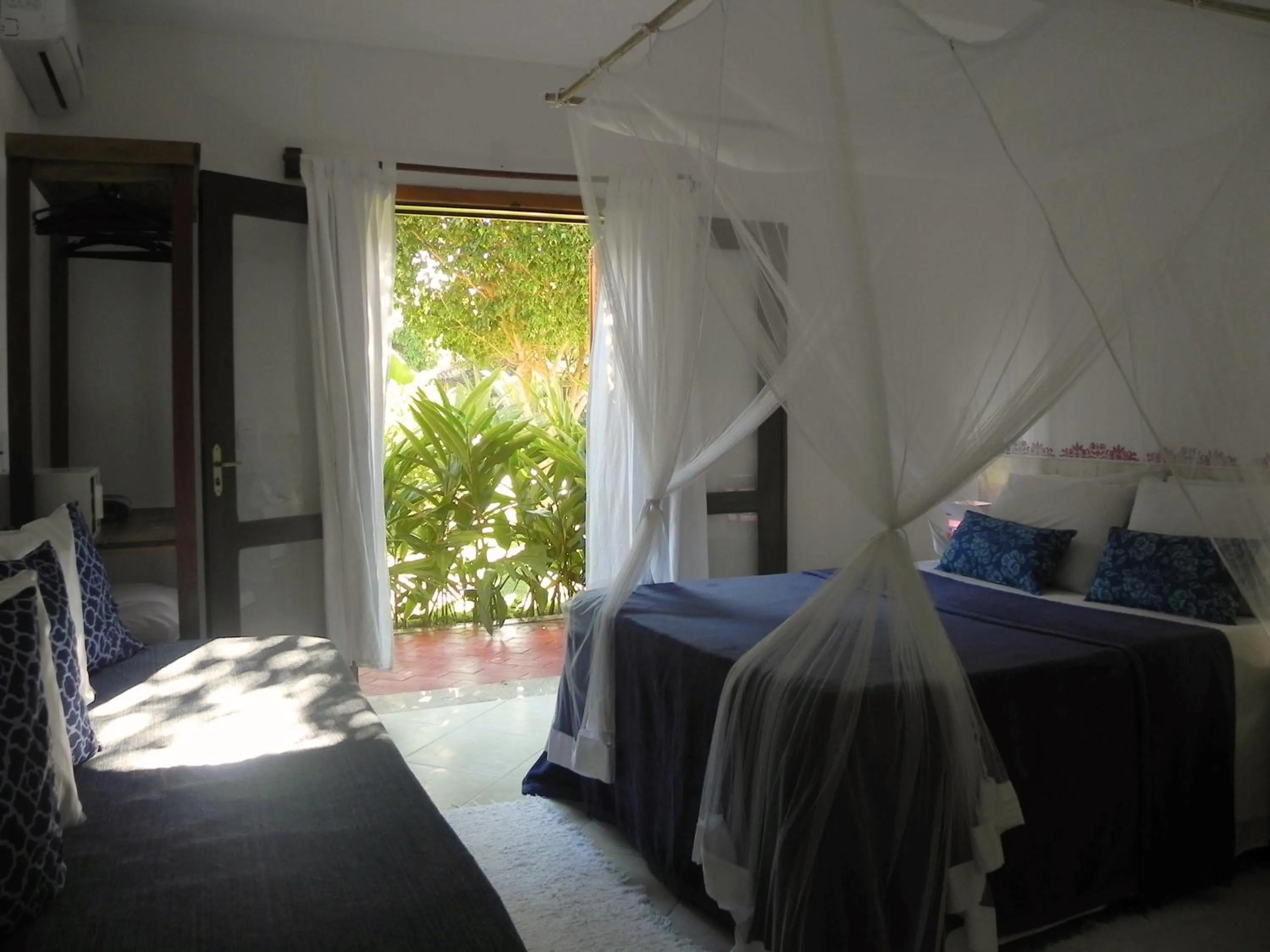 Bed in Ouro Sobre Azul Apart Hotel