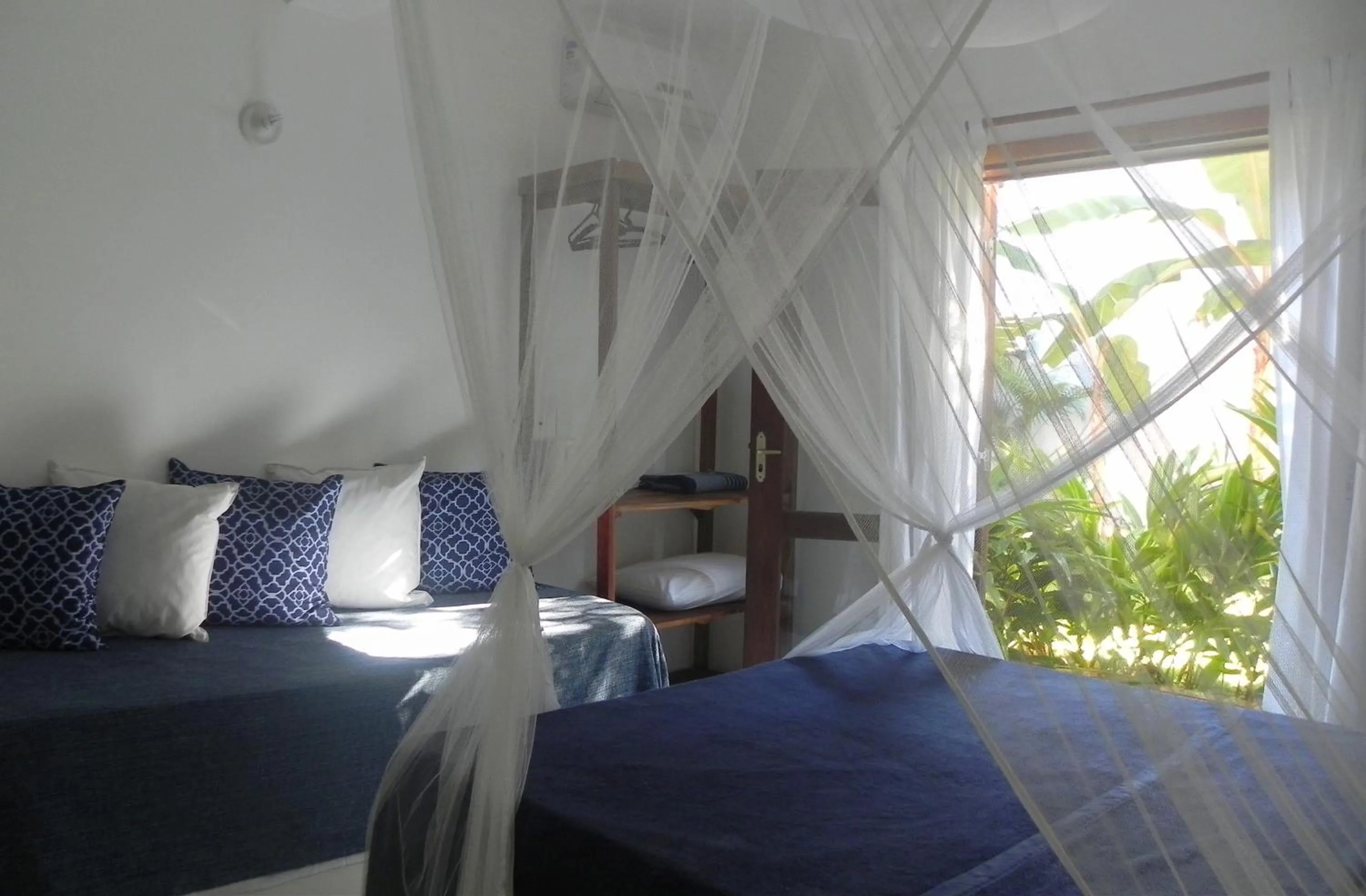 Decorative detail, Bed in Ouro Sobre Azul Apart Hotel