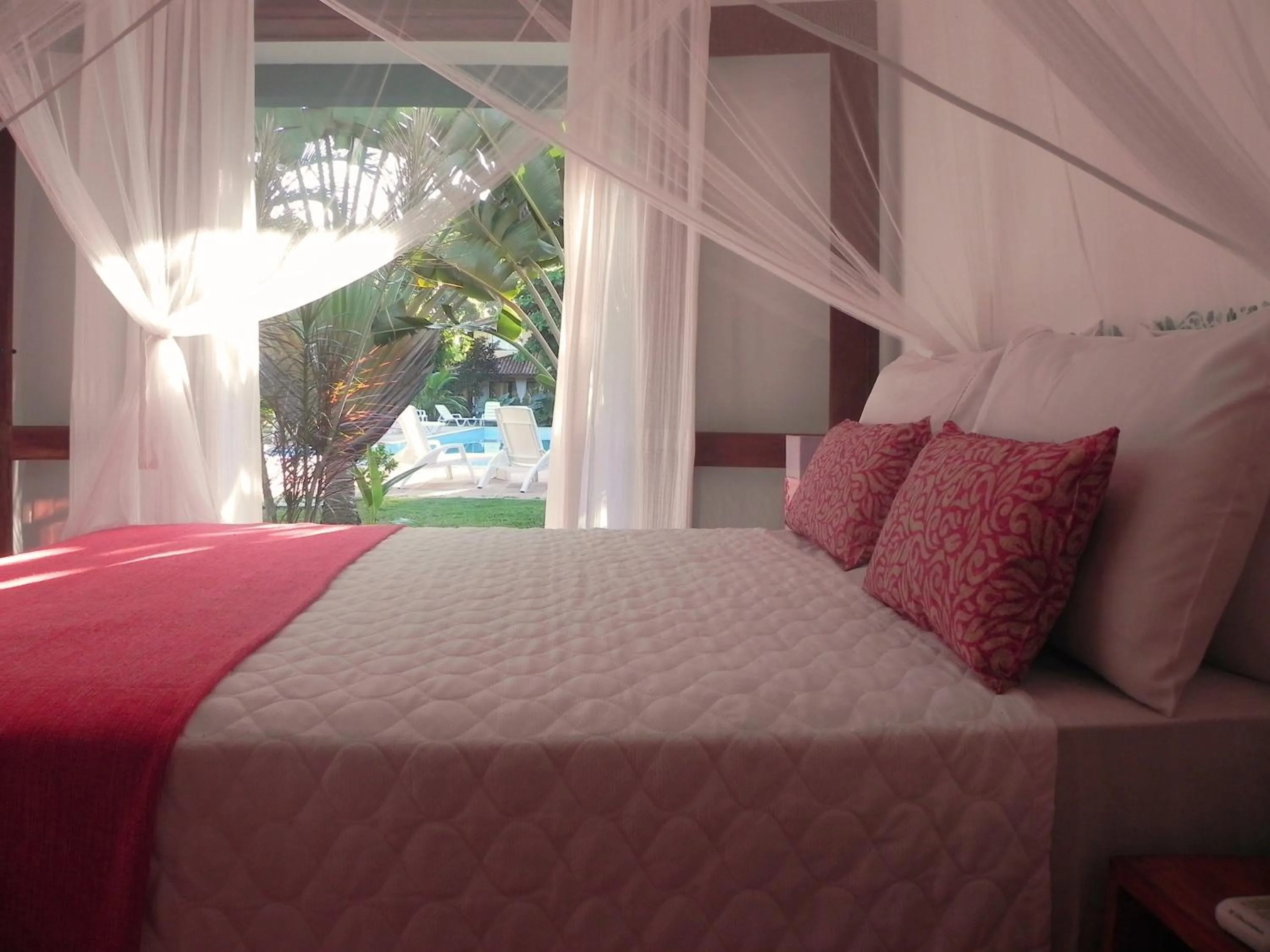 Bed in Ouro Sobre Azul Apart Hotel