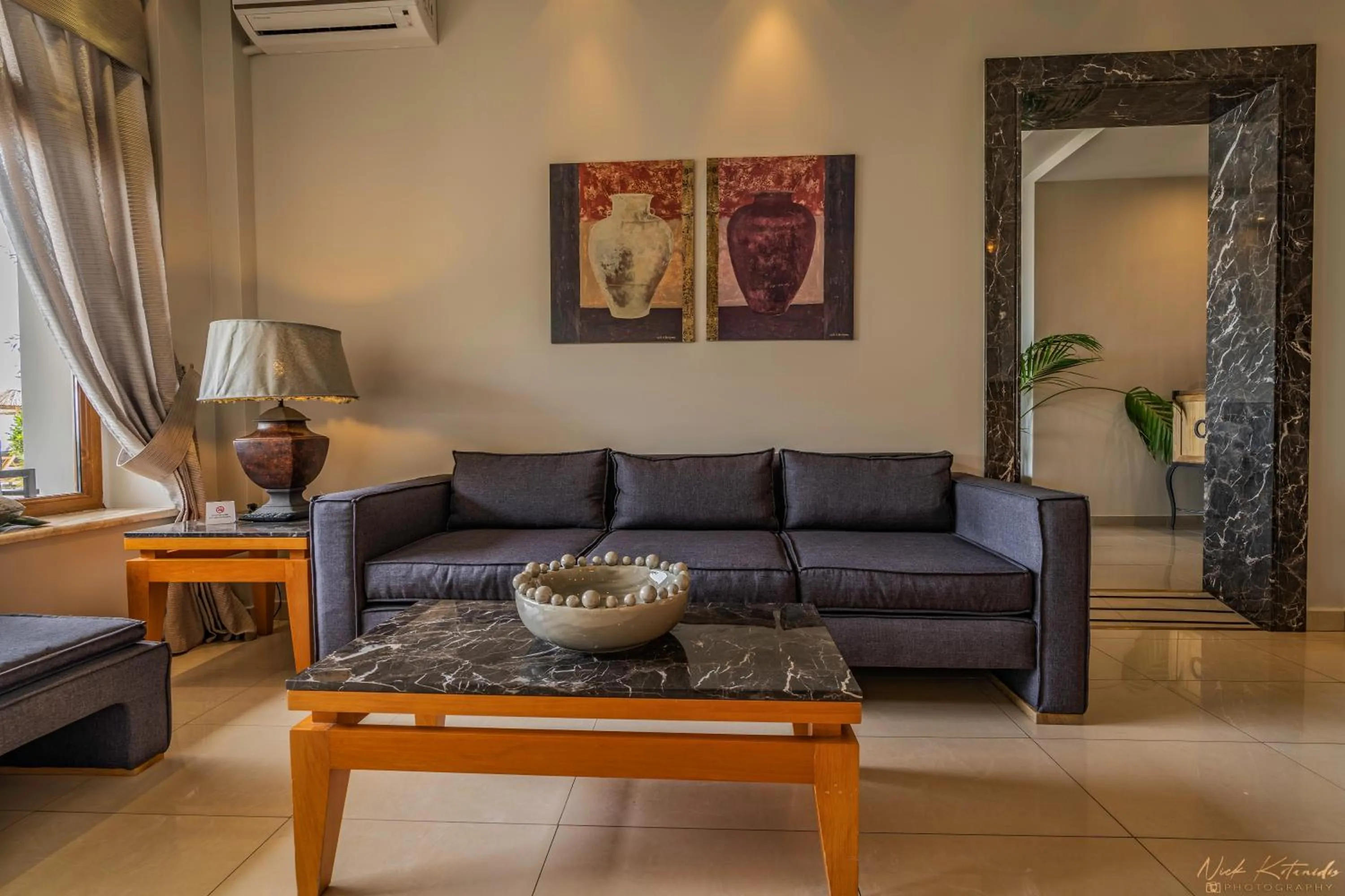 Living room in Hotel Avra