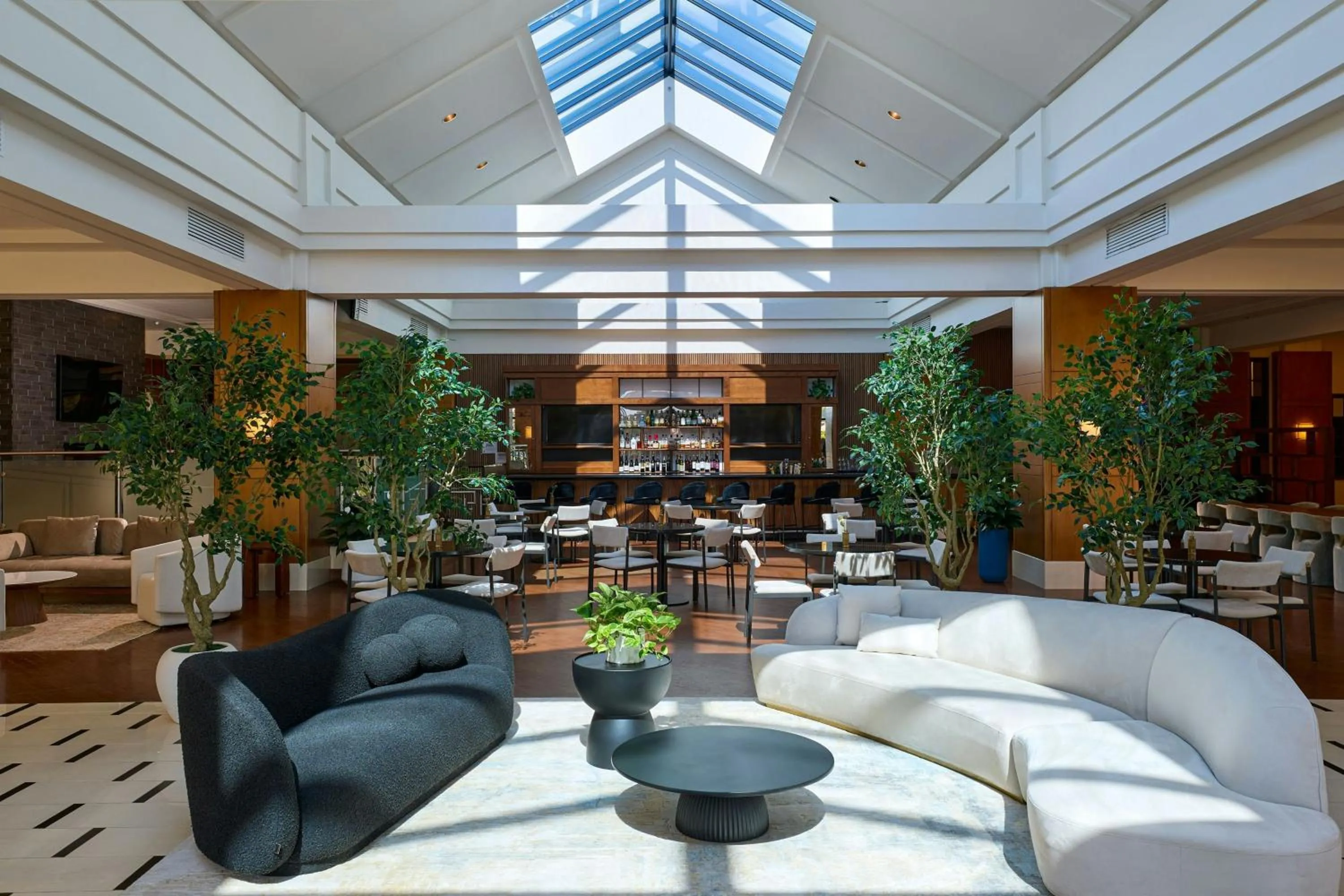 Lobby or reception in Detroit Marriott Troy