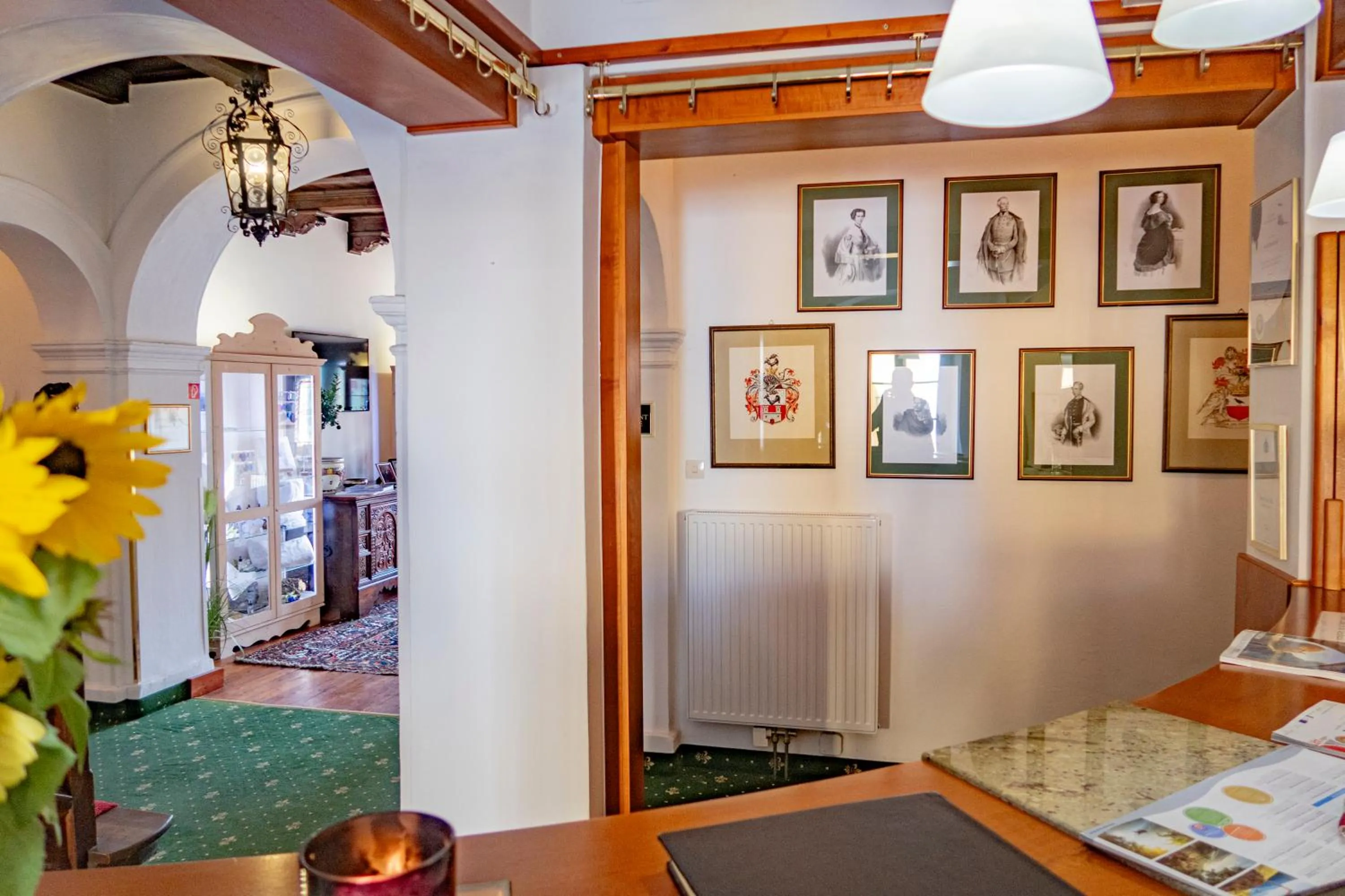 Lobby or reception in Hotel See-Villa