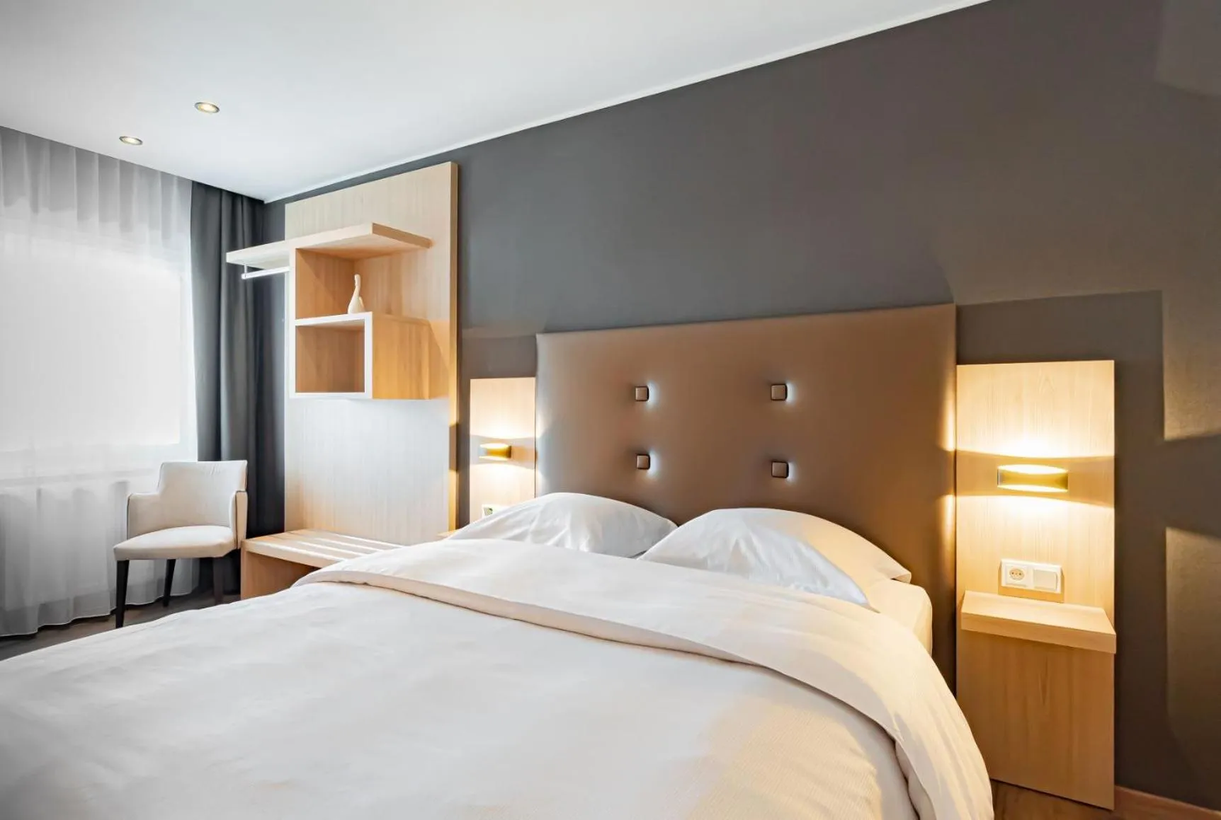 Bed in Hotel Re'ser Stuff