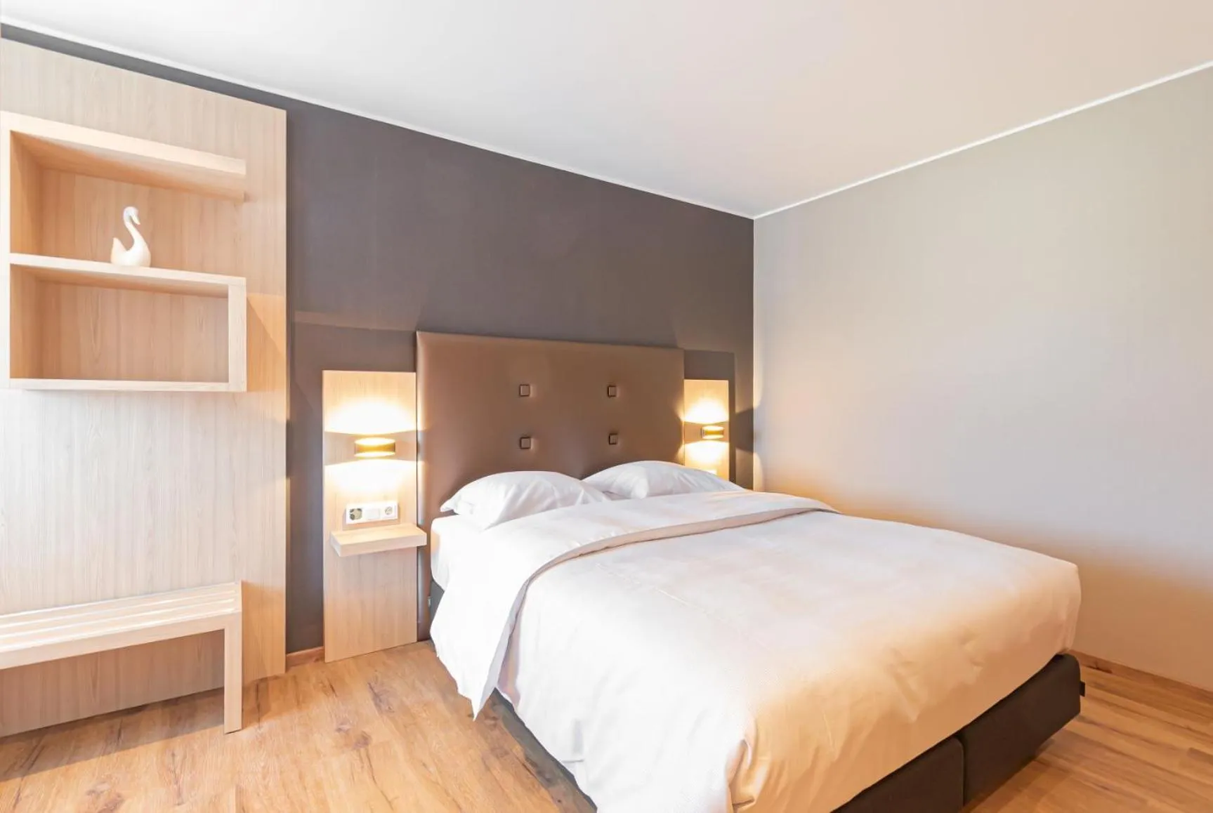 Bed in Hotel Re'ser Stuff