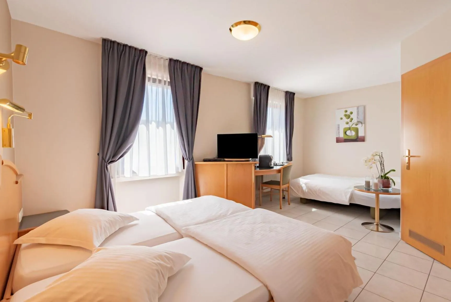 Bed in Hotel Re'ser Stuff