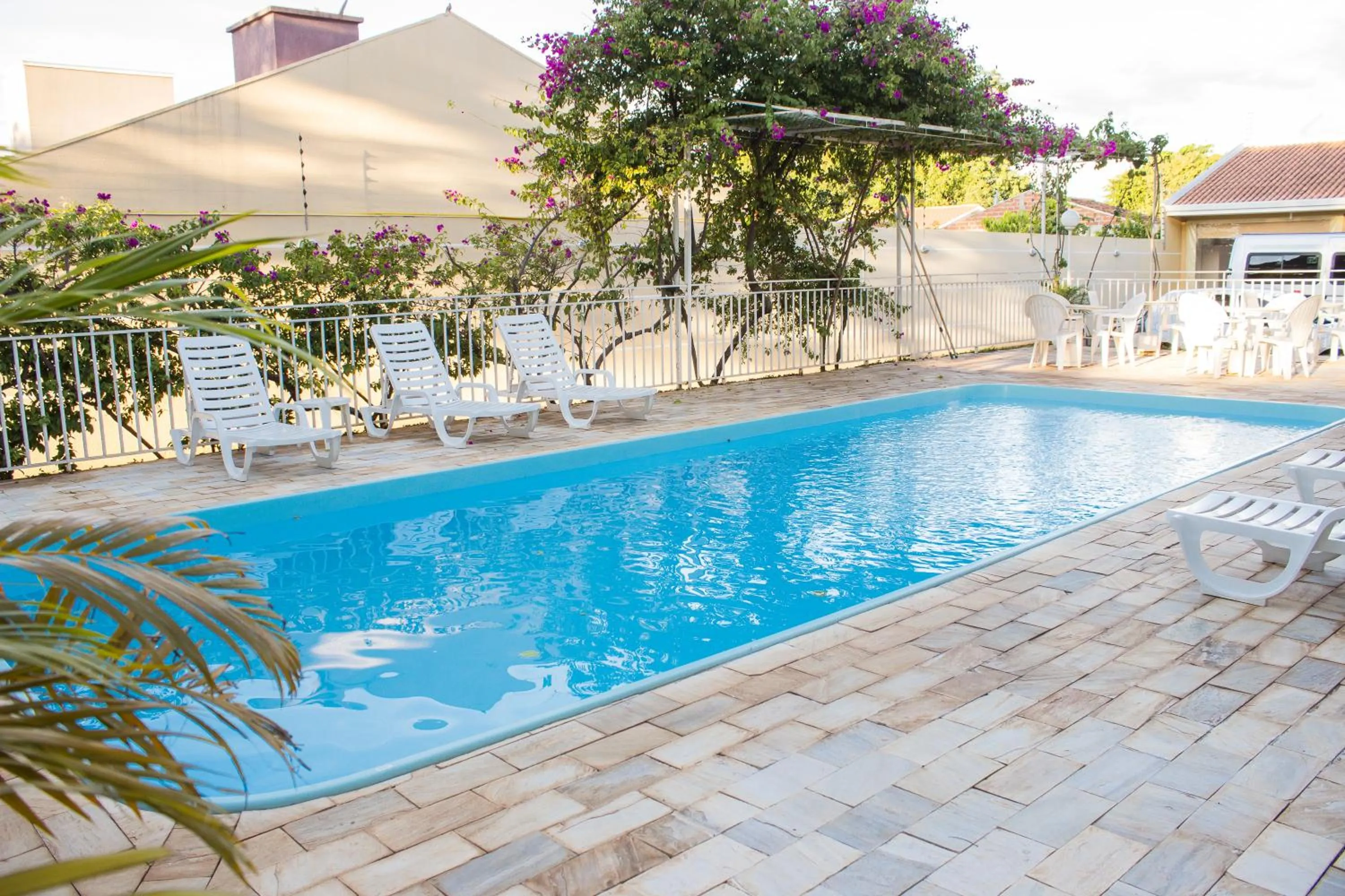 Swimming pool in Pousada Cataratas