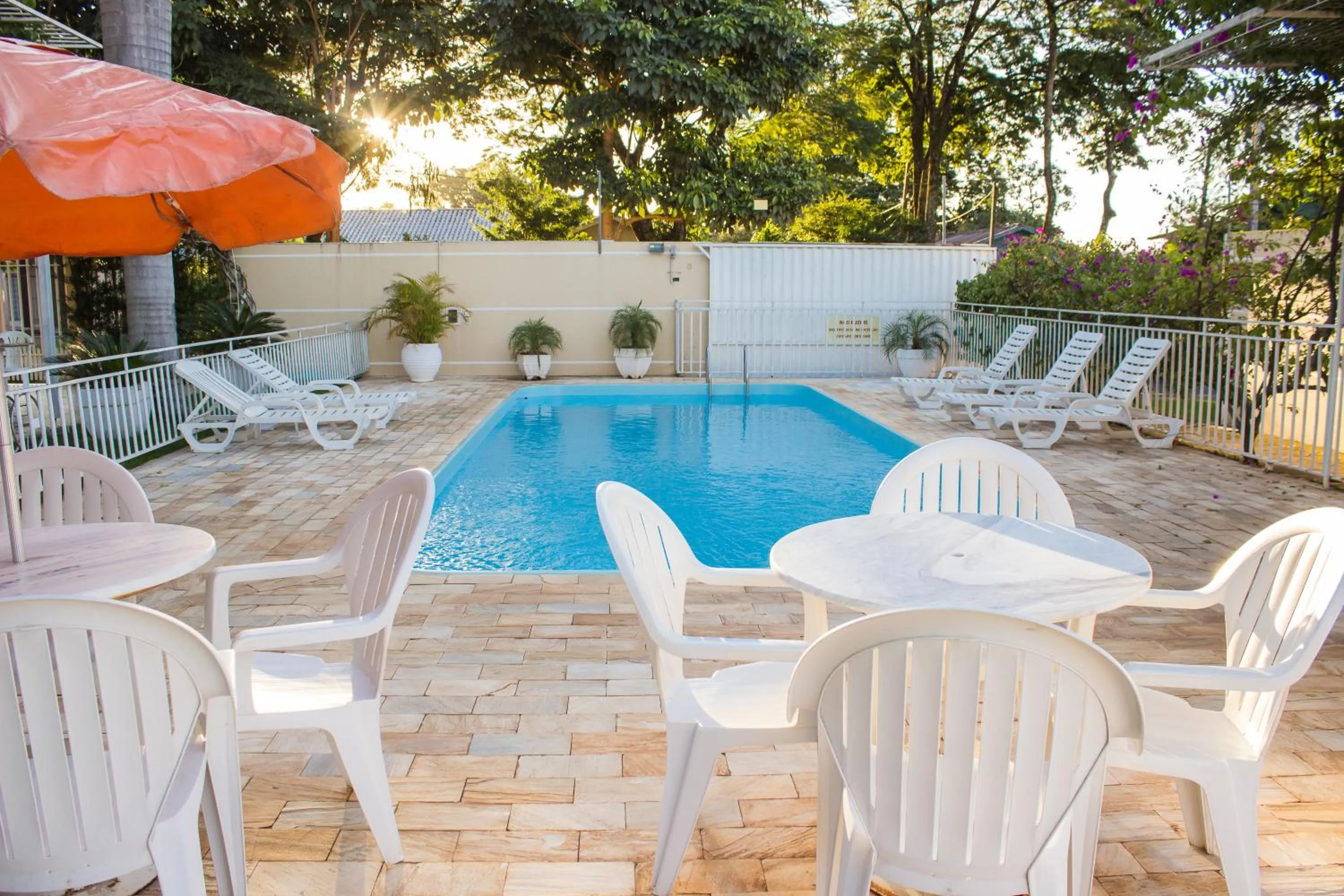 Swimming pool in Pousada Cataratas