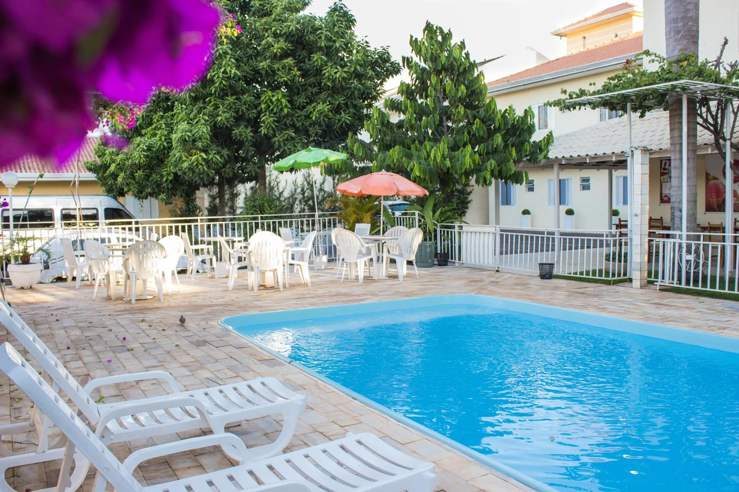 Swimming pool in Pousada Cataratas