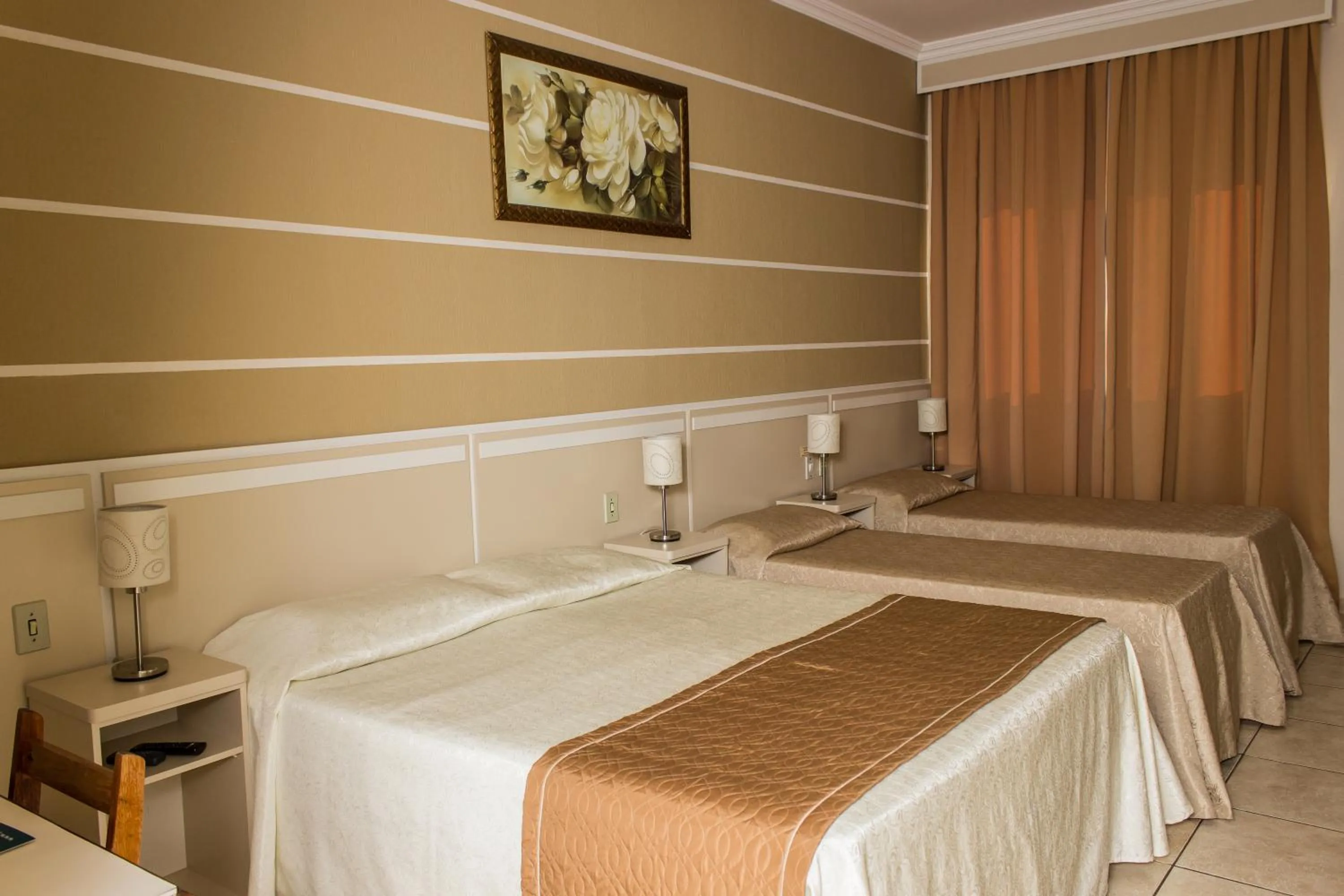 Bed in Pousada Cataratas