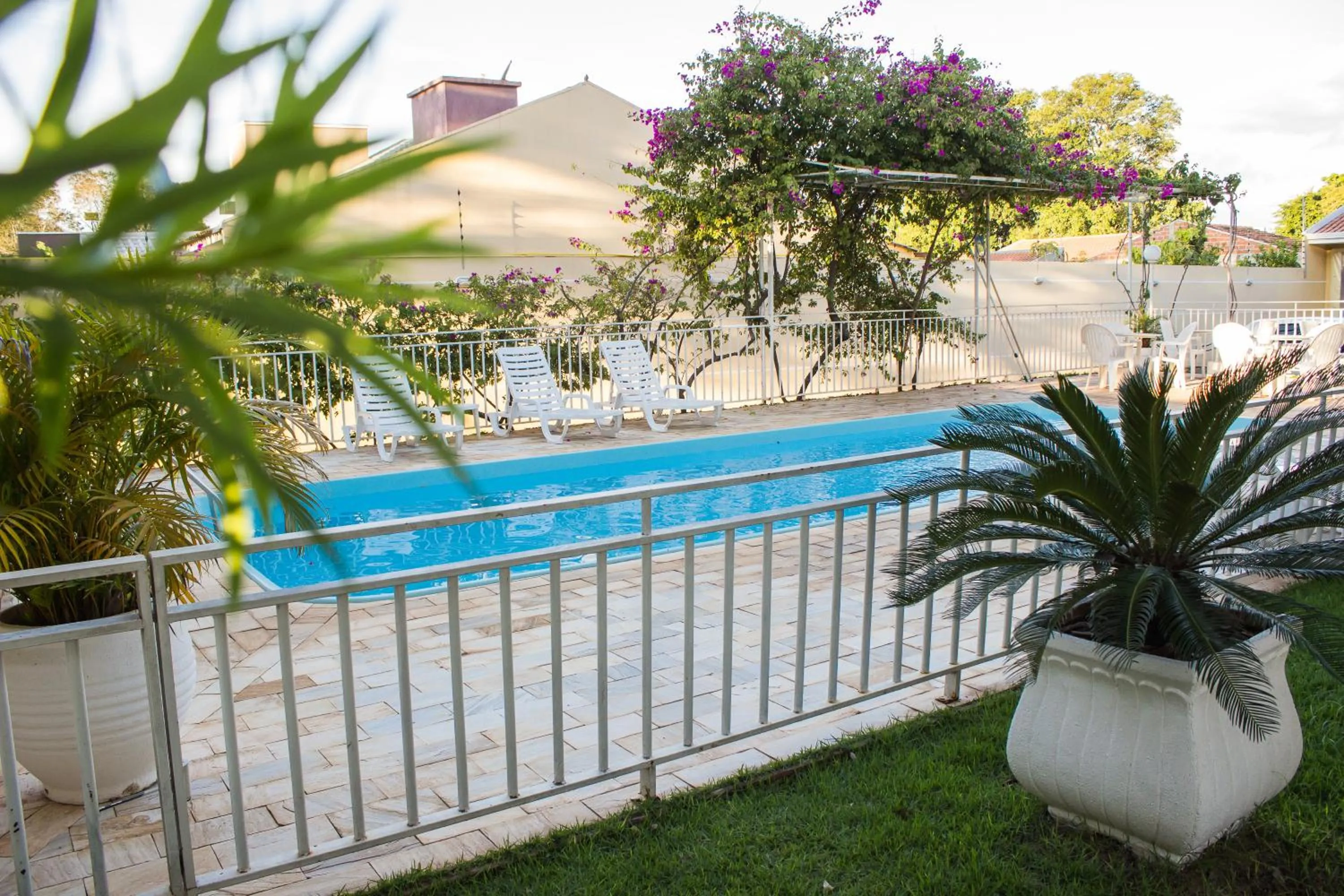 Swimming pool in Pousada Cataratas