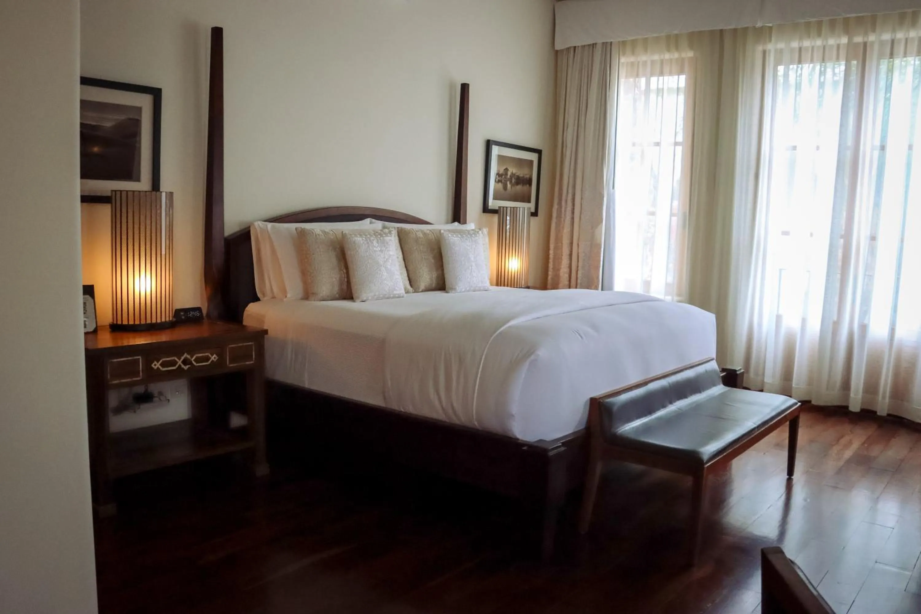 Bed in Hotel Casa Blanca 7