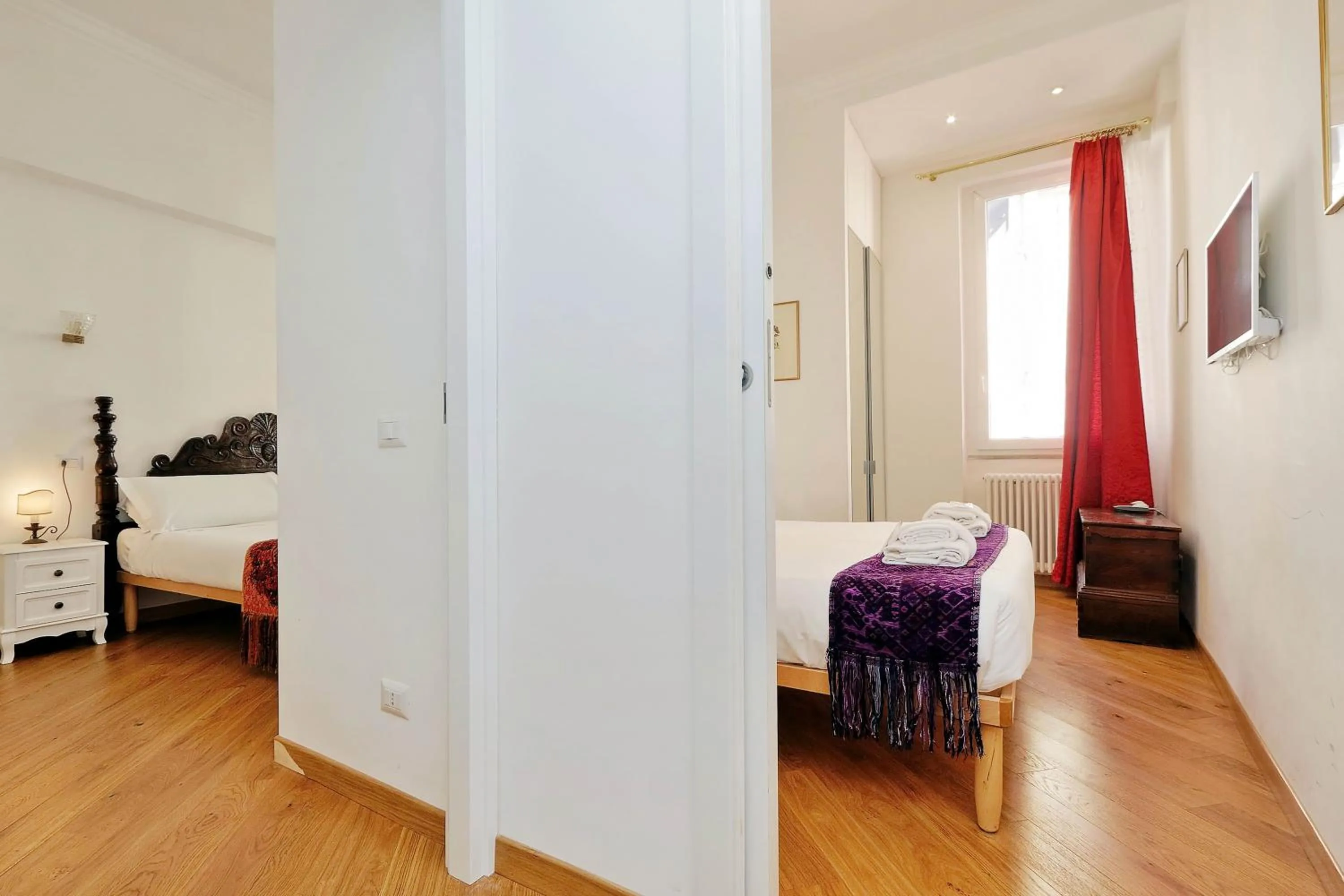 Bedroom, Bed in Sistina