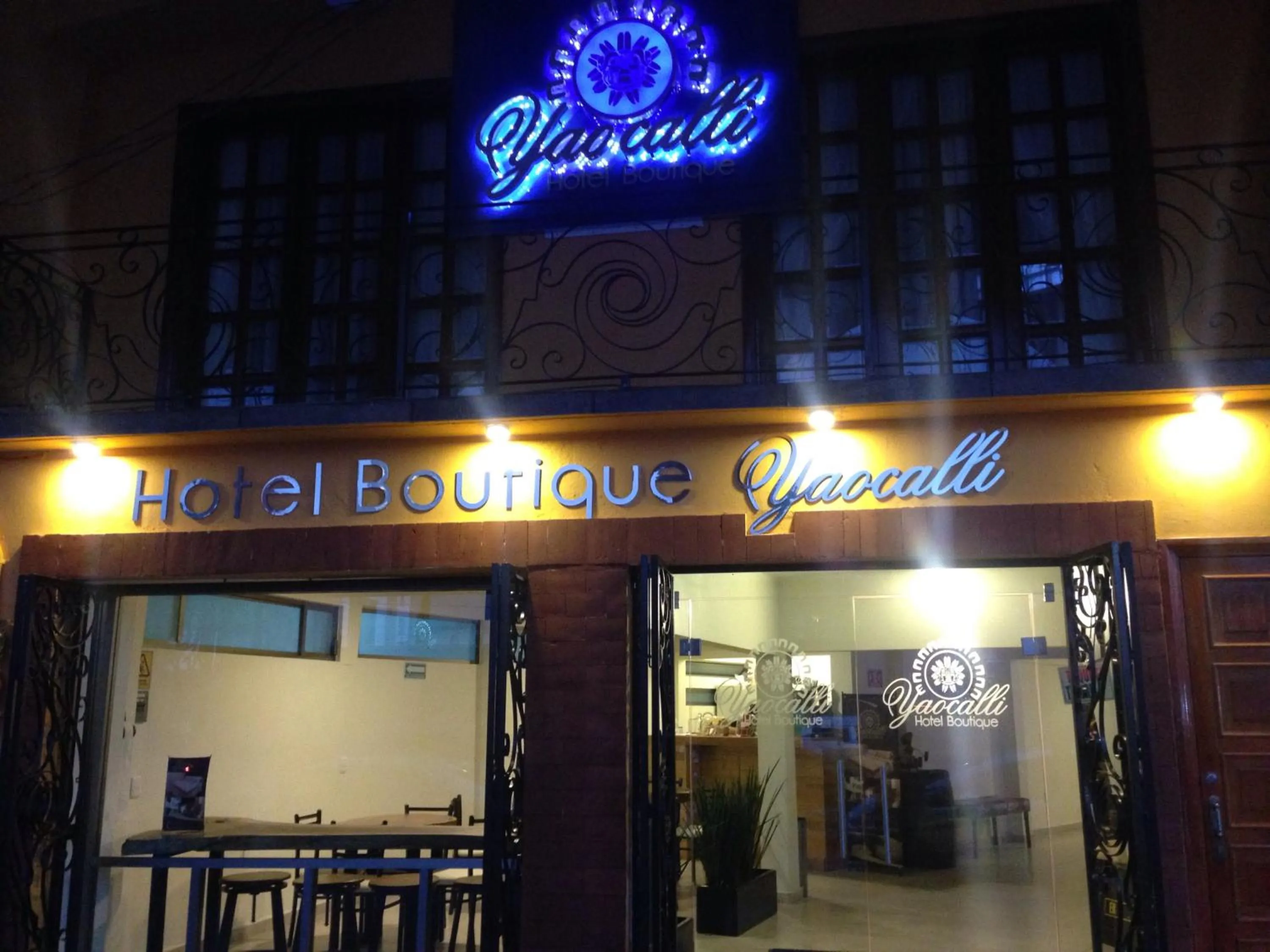 Restaurant/places to eat in Hotel Boutique Yaocalli