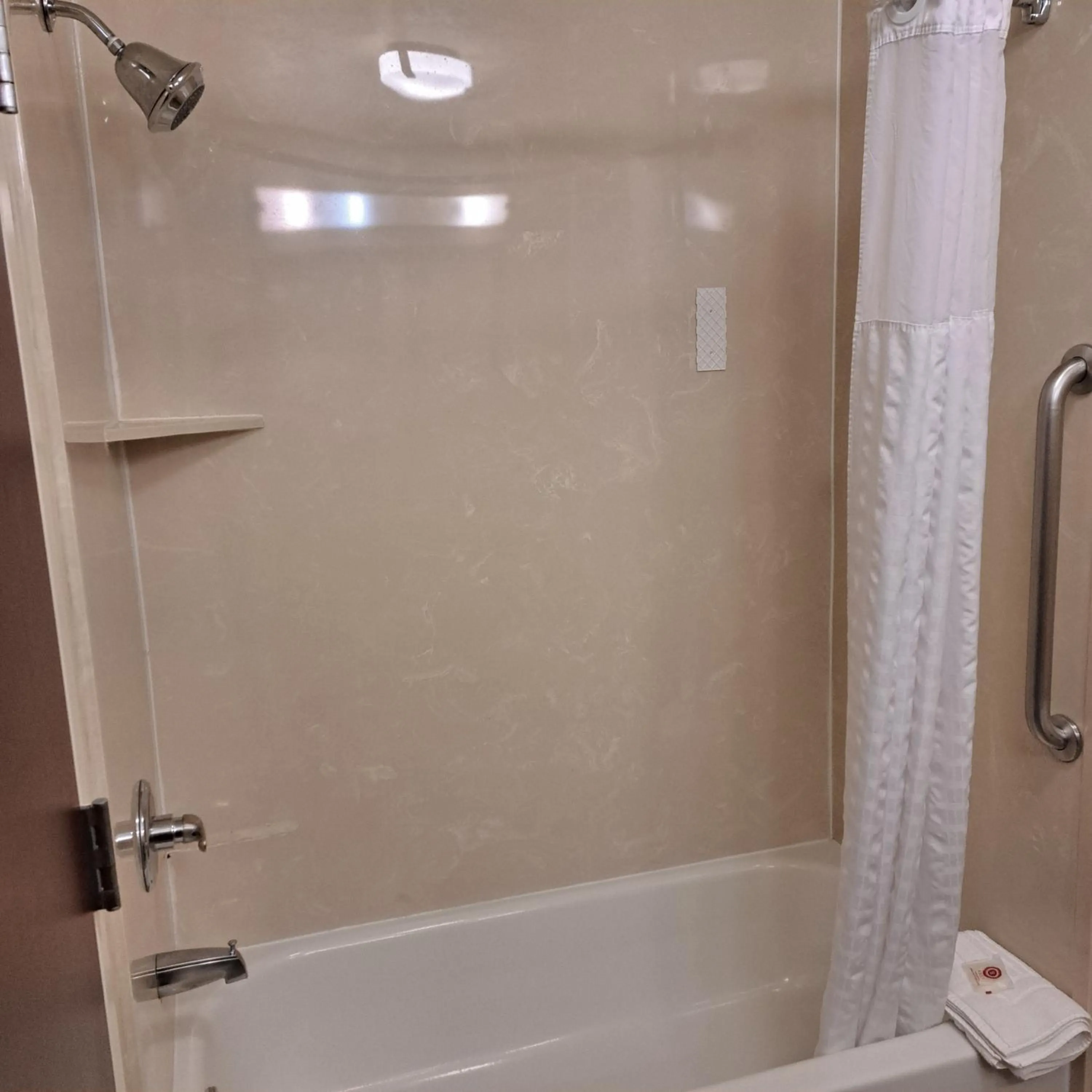 Shower in Comfort Suites Nashville near Percy Priest Lake