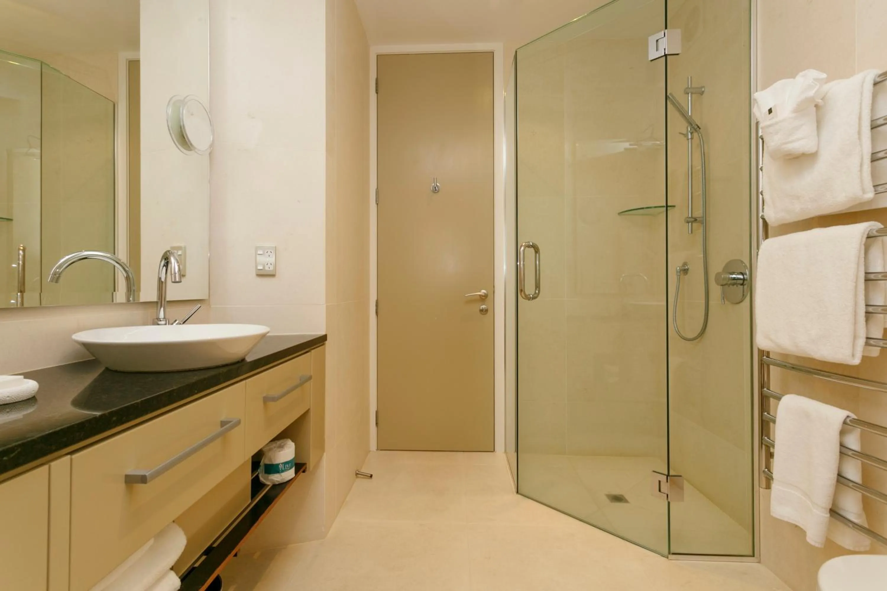 Shower in The Reef Resort