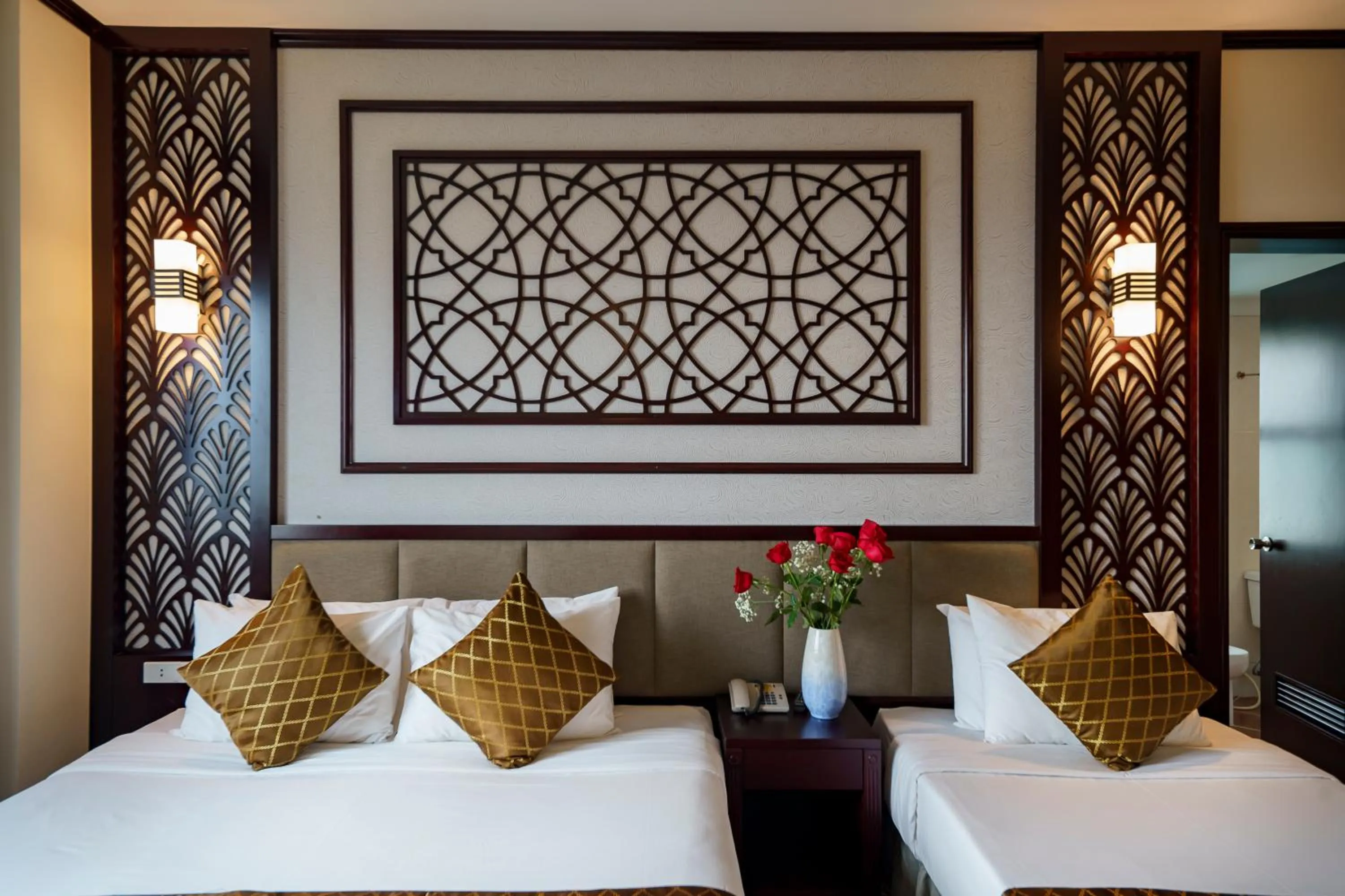 Bedroom, Bed in Mithrin Hotel Halong