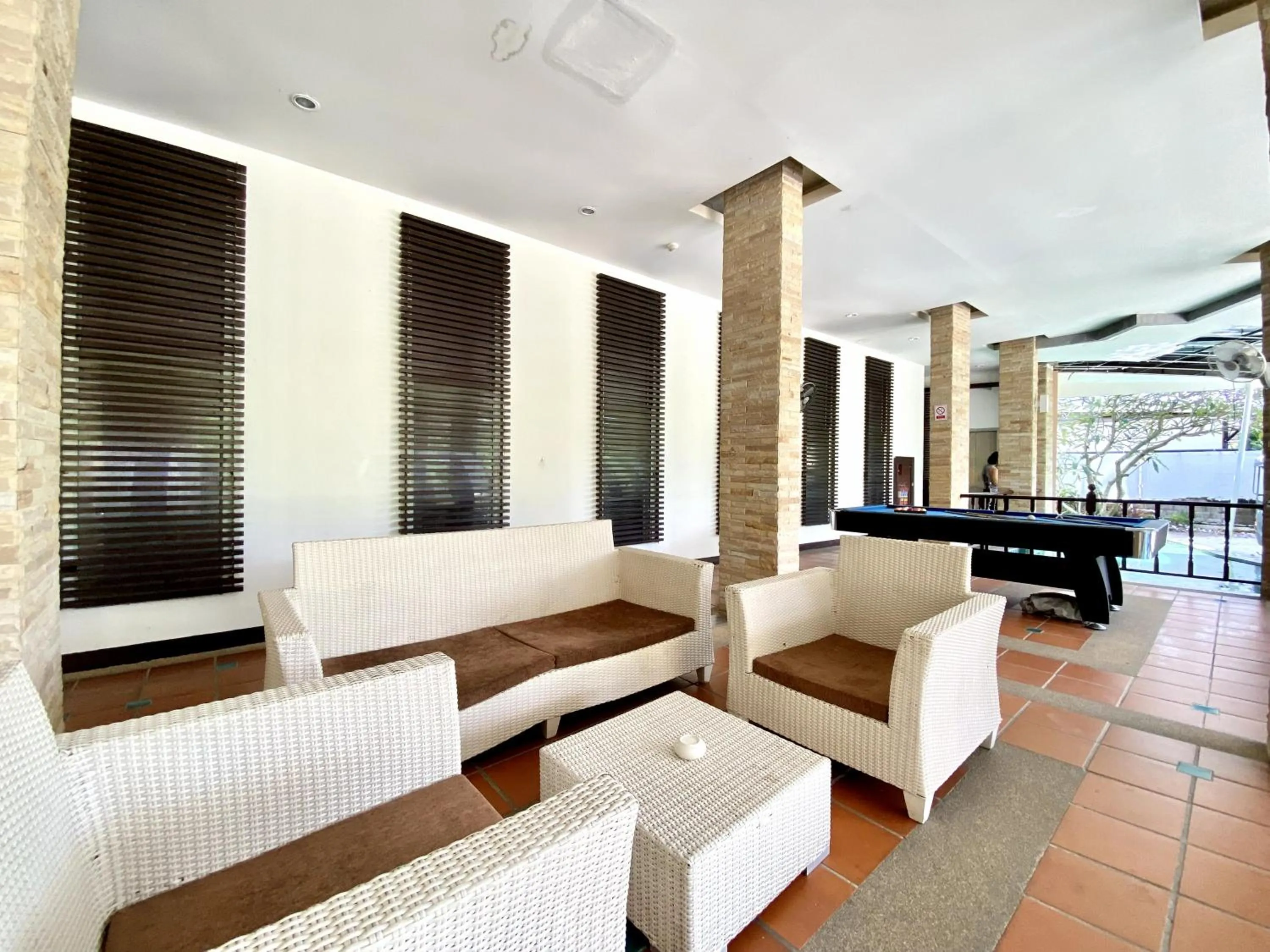 Seating area in APK Resort Patong