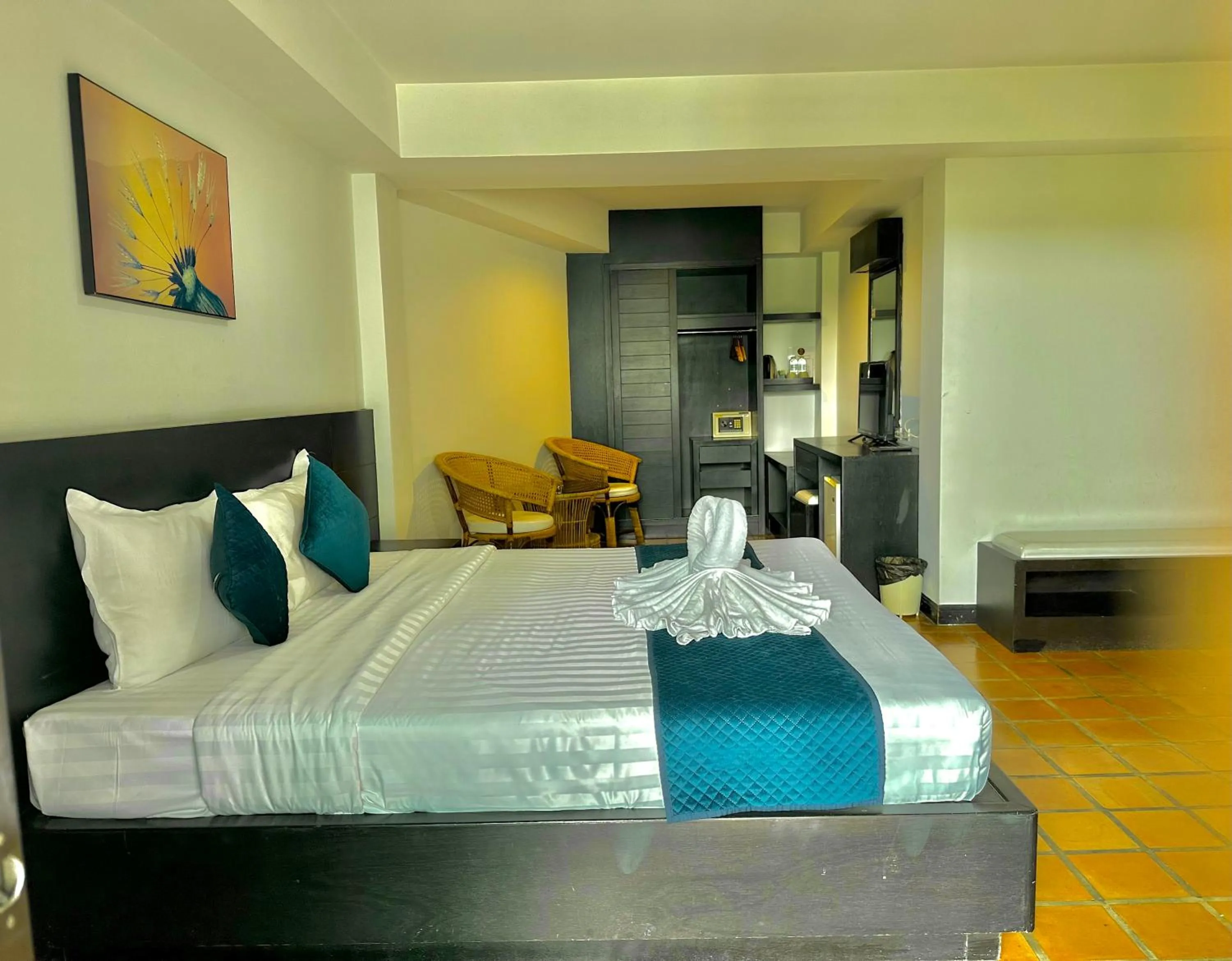 Bed in APK Resort Patong