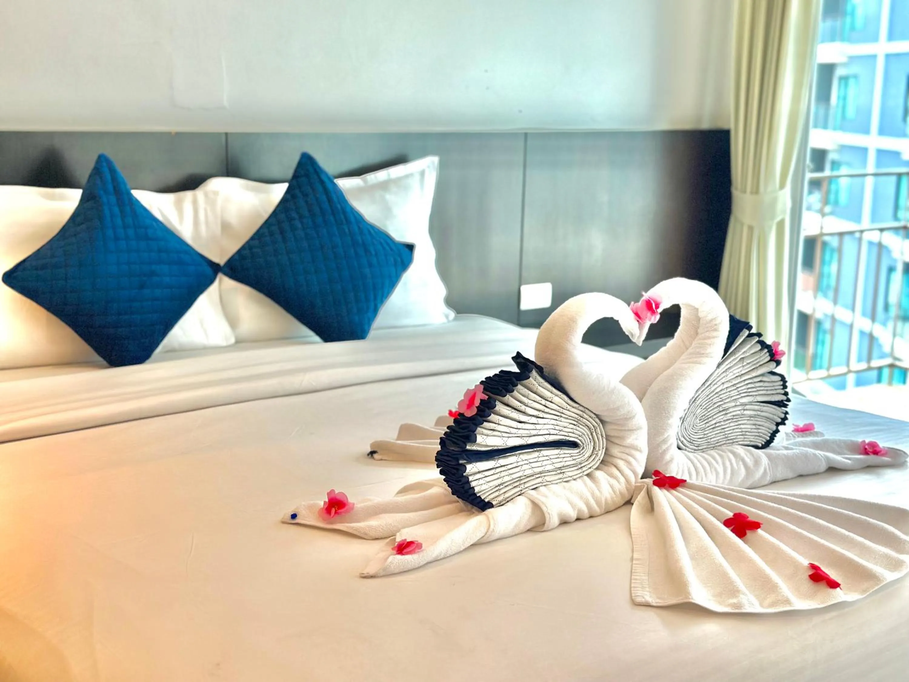 Bed in APK Resort Patong