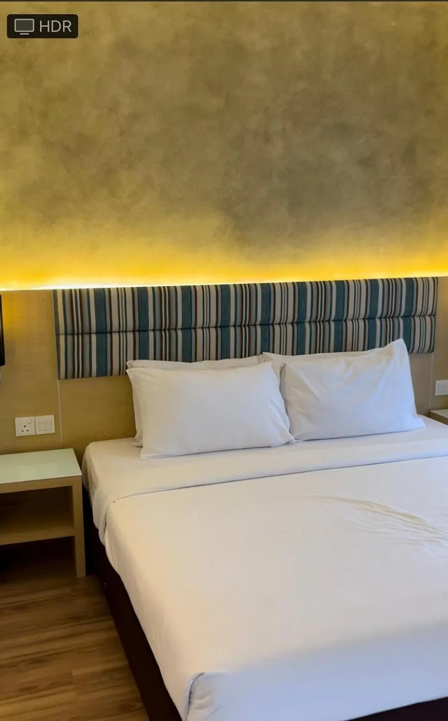 Bed in Bella Vista Waterfront Resort, Kuah Langkawi