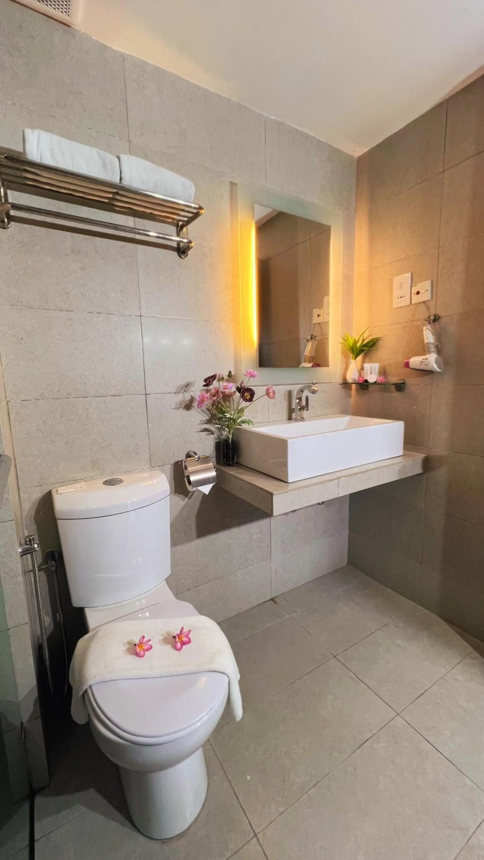 Bathroom in Bella Vista Waterfront Resort, Kuah Langkawi