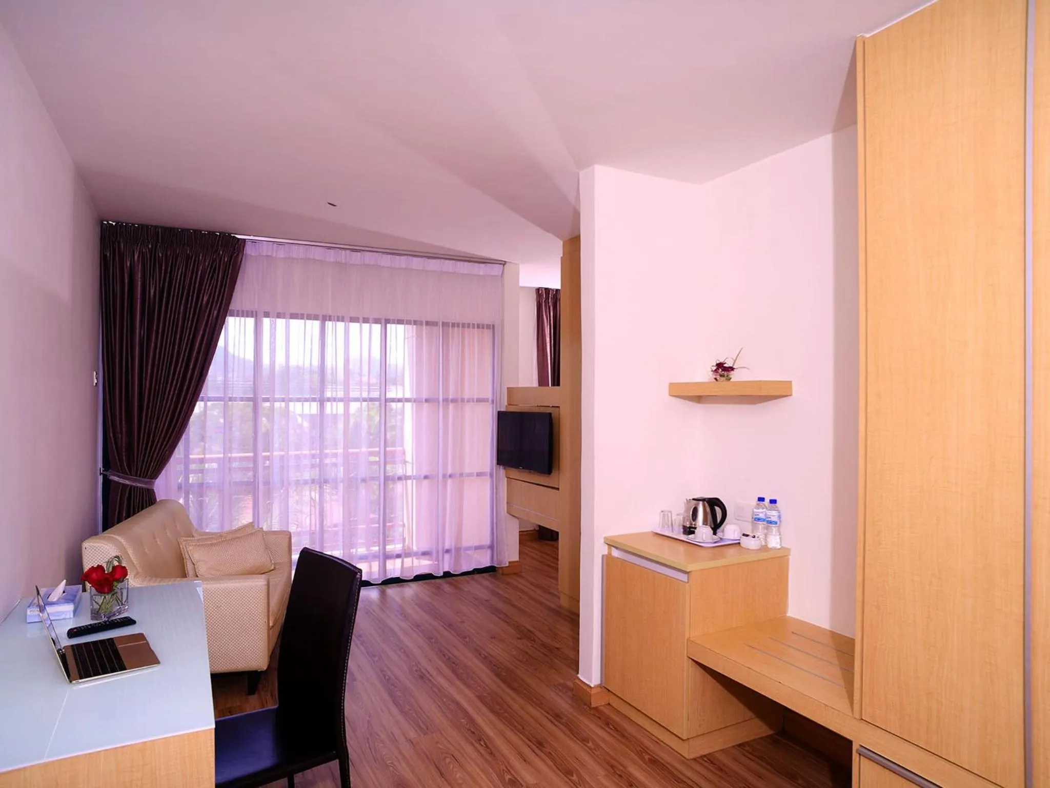 Seating area in Bella Vista Waterfront Resort, Kuah Langkawi