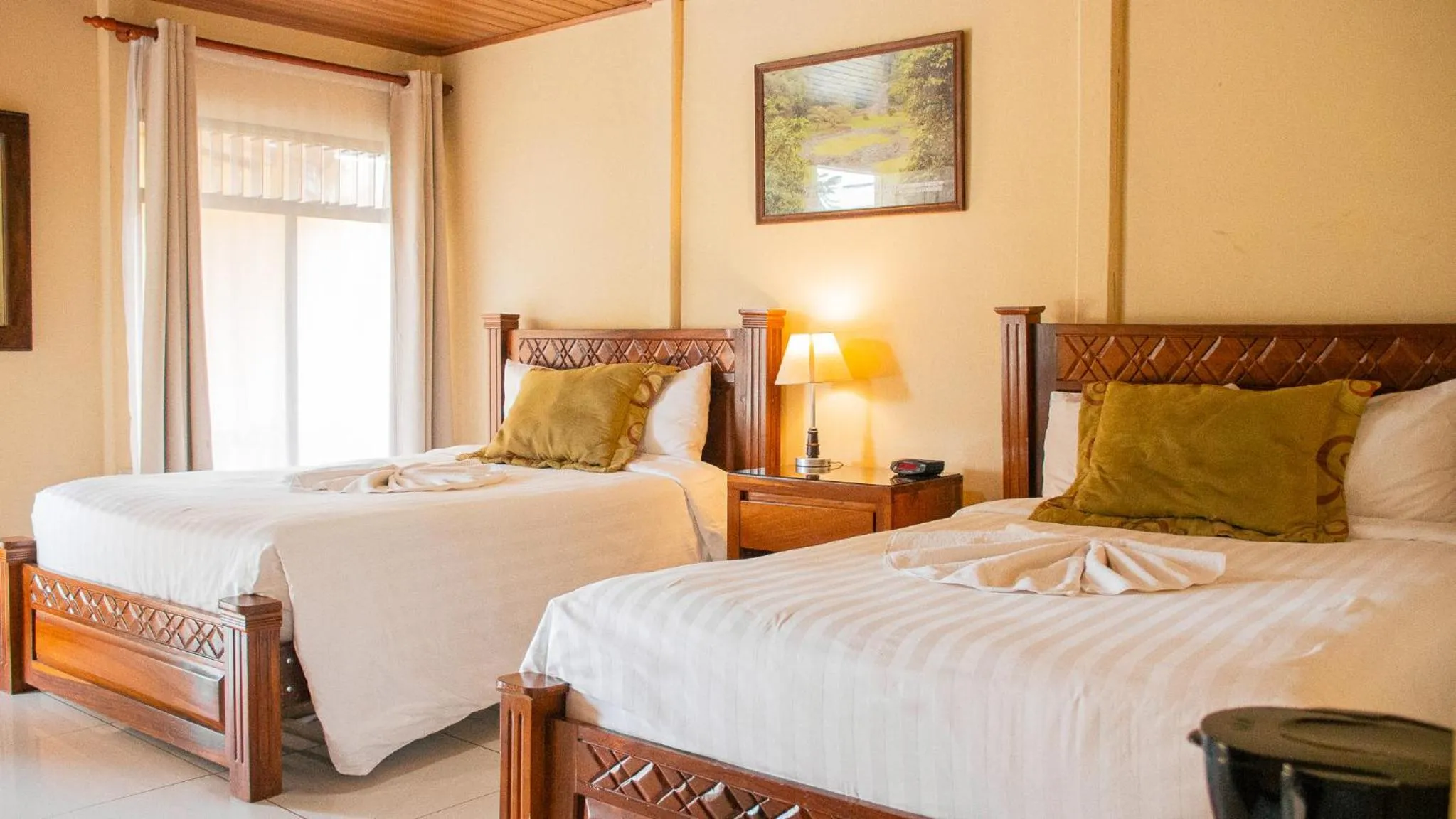 Bed in Hotel Villa Florencia