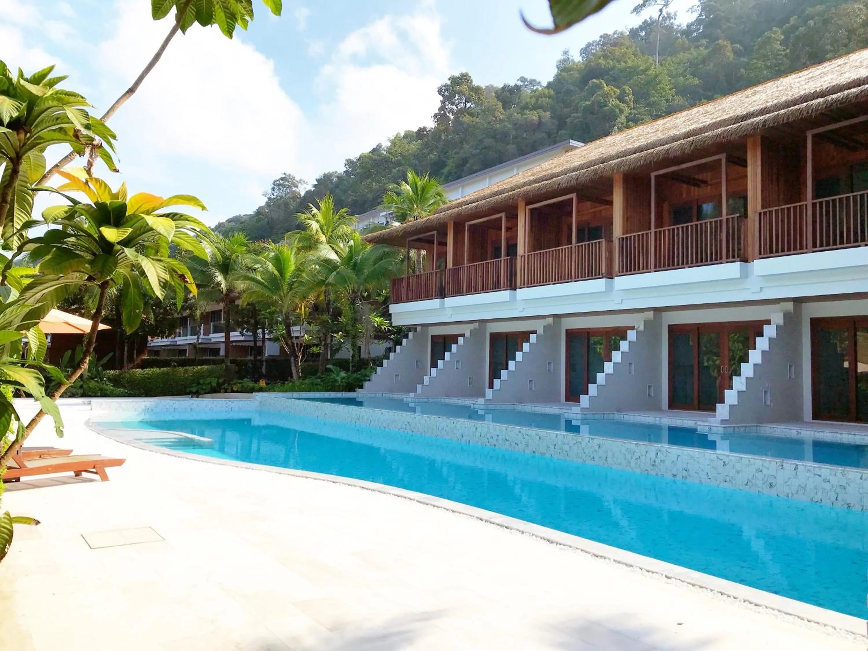 Swimming pool in Tup Kaek Sunset Beach Resort-SHA Plus