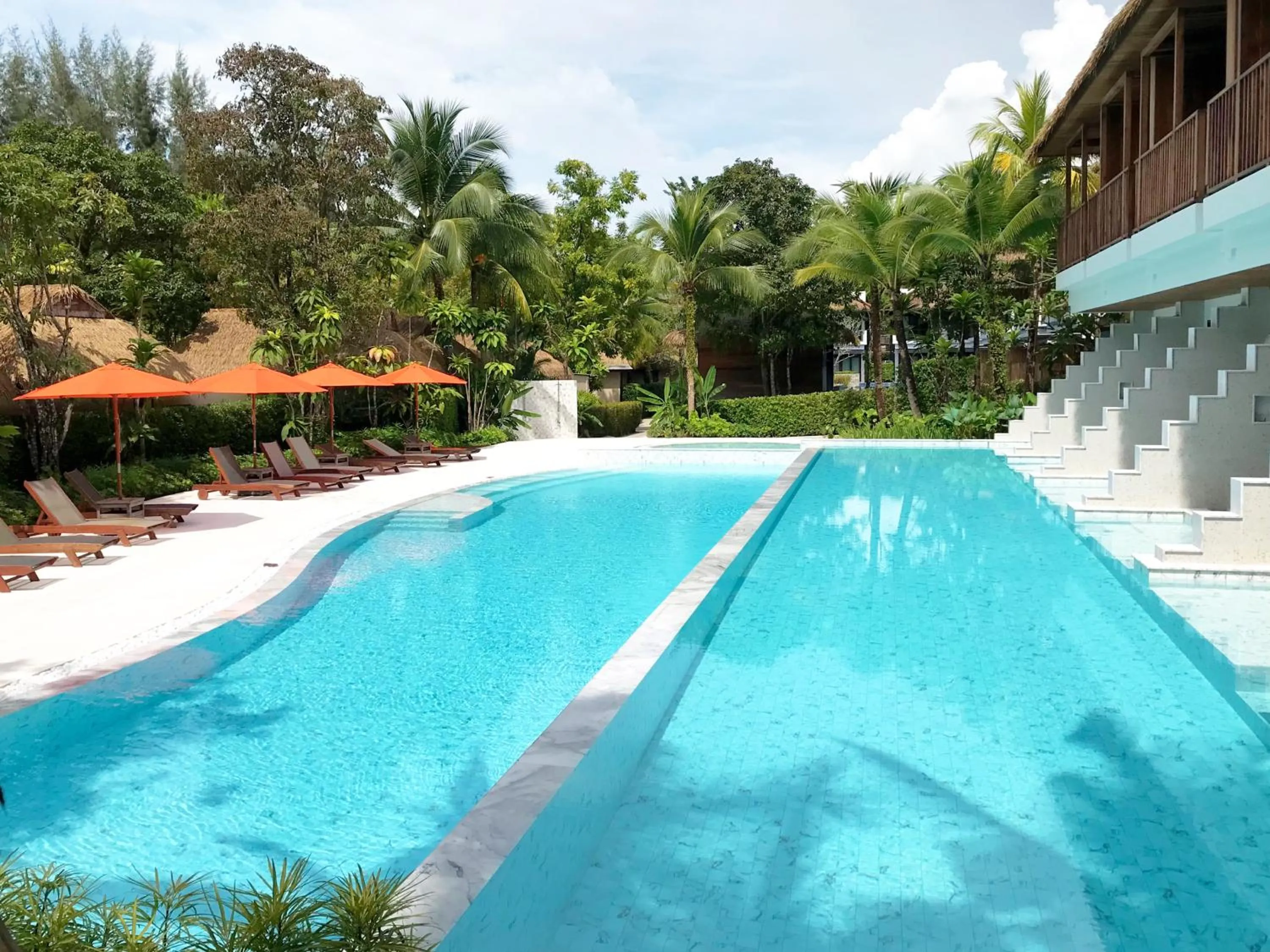 Swimming pool in Tup Kaek Sunset Beach Resort-SHA Plus