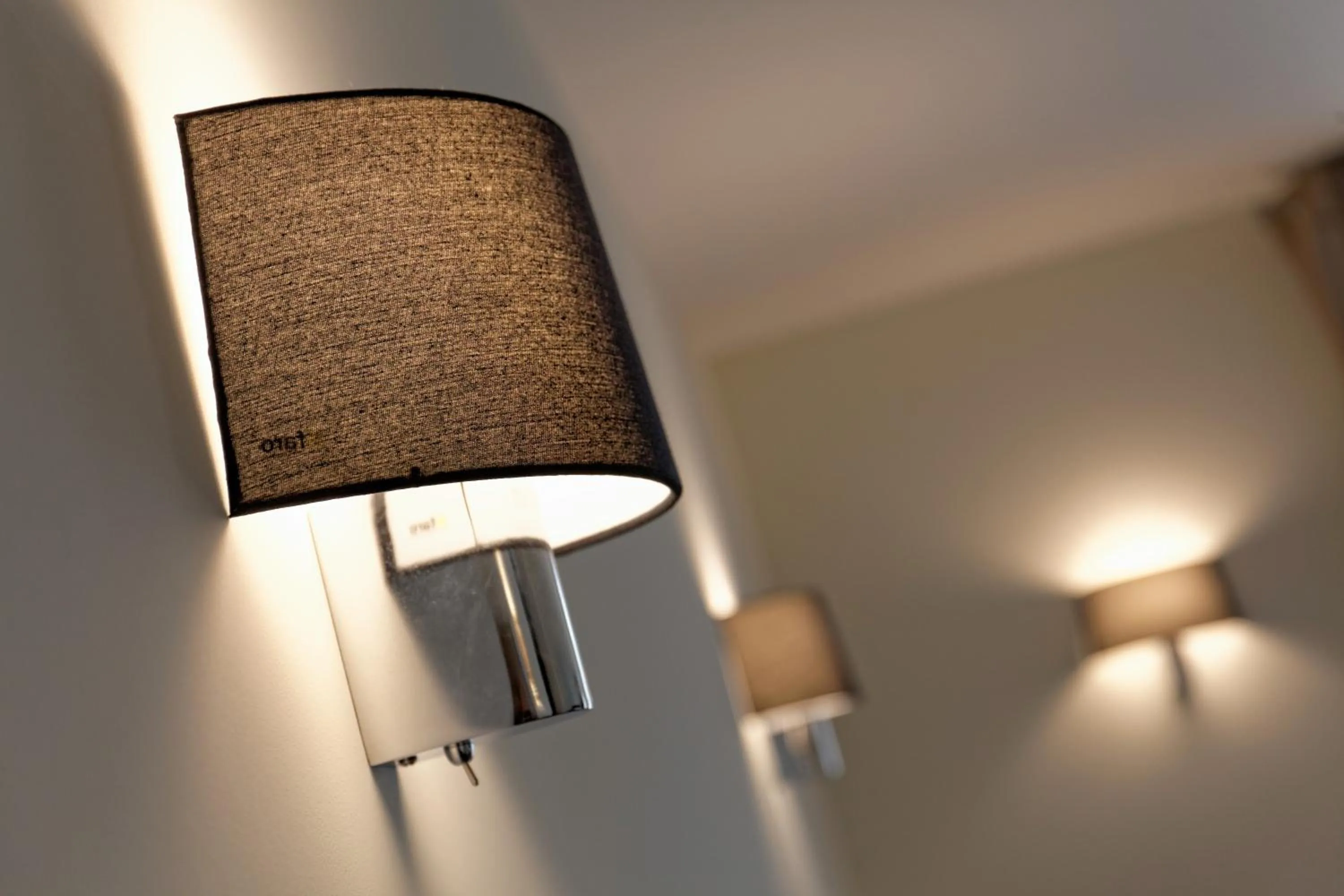 Decorative detail in Hotel Restaurant du Centre et du Lauragais