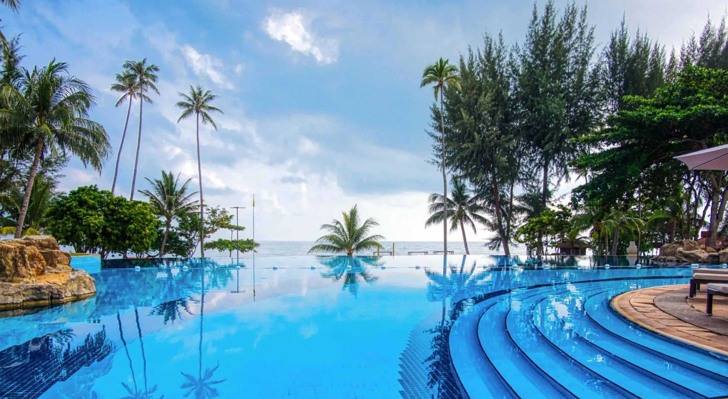 Swimming pool in Banyu Biru Villa