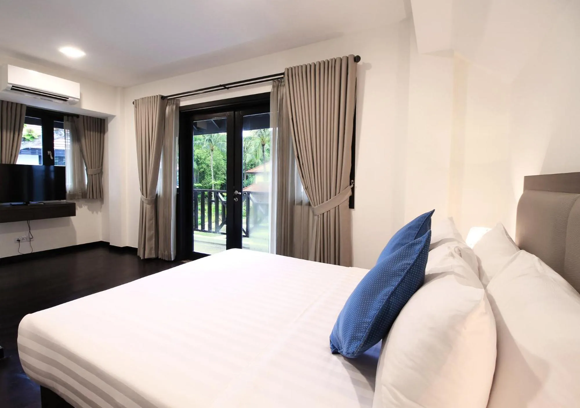 Bed in Banyu Biru Villa