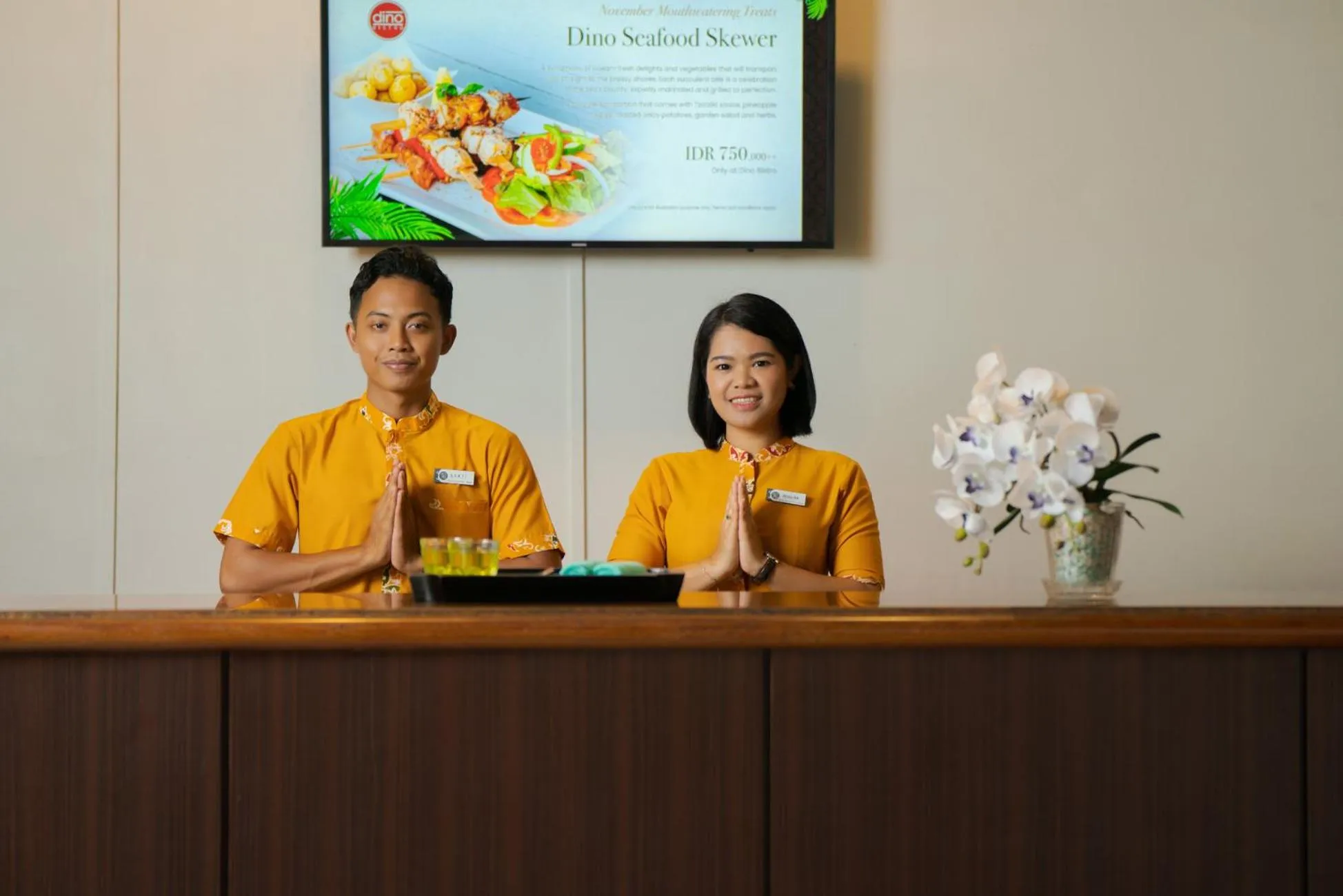 Lobby or reception in Banyu Biru Villa