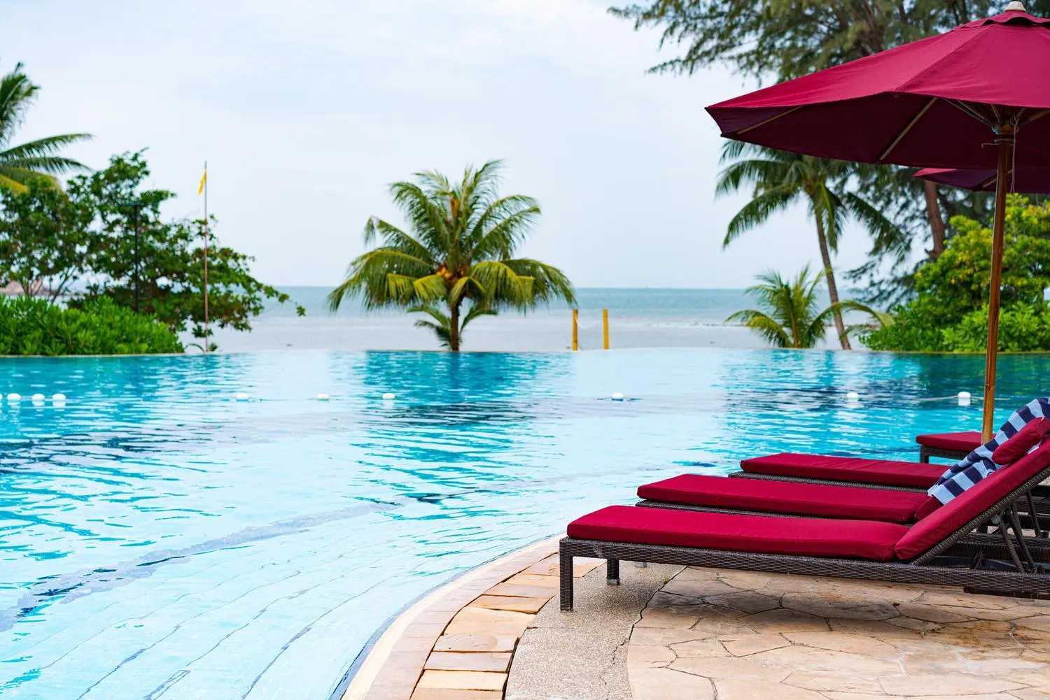 Swimming pool in Banyu Biru Villa