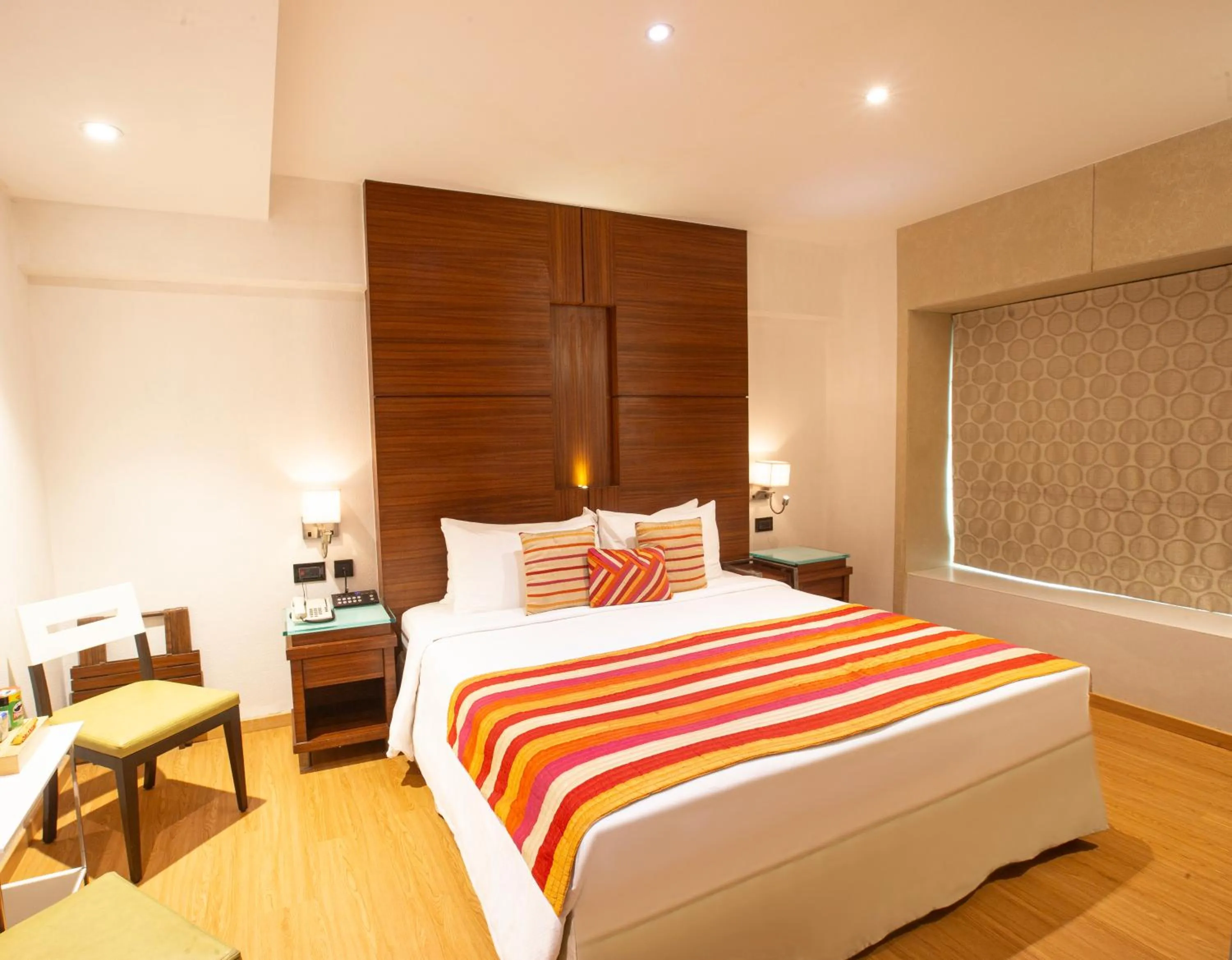 Bed in Hotel Bawa Continental