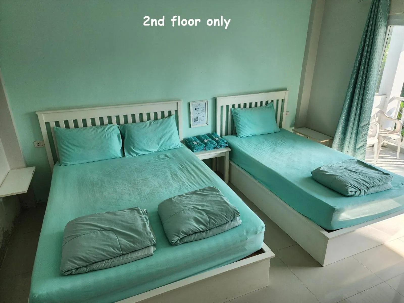 Bed in Vanilla Ville Resort