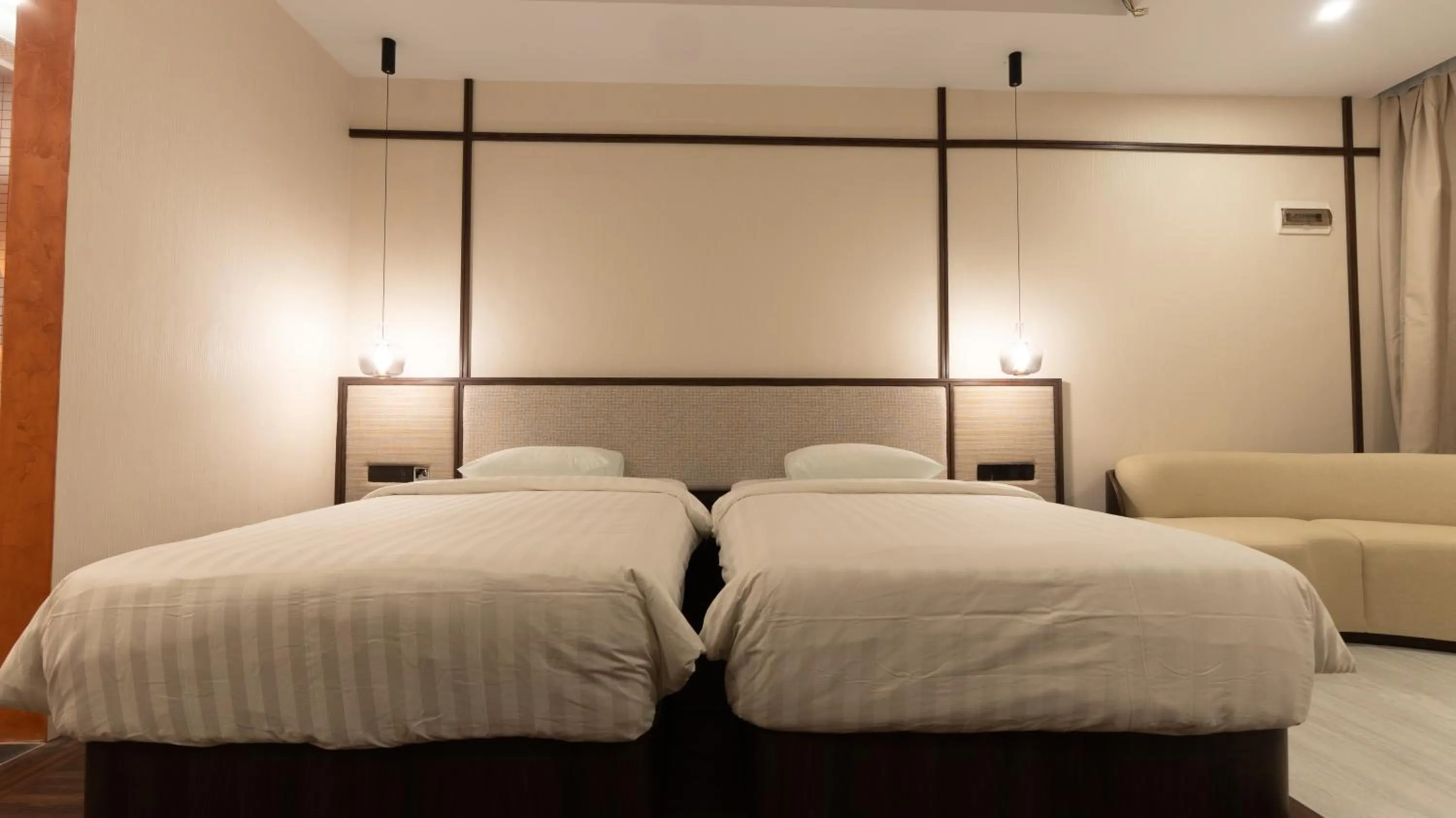 Bed in KTM Resort Batam