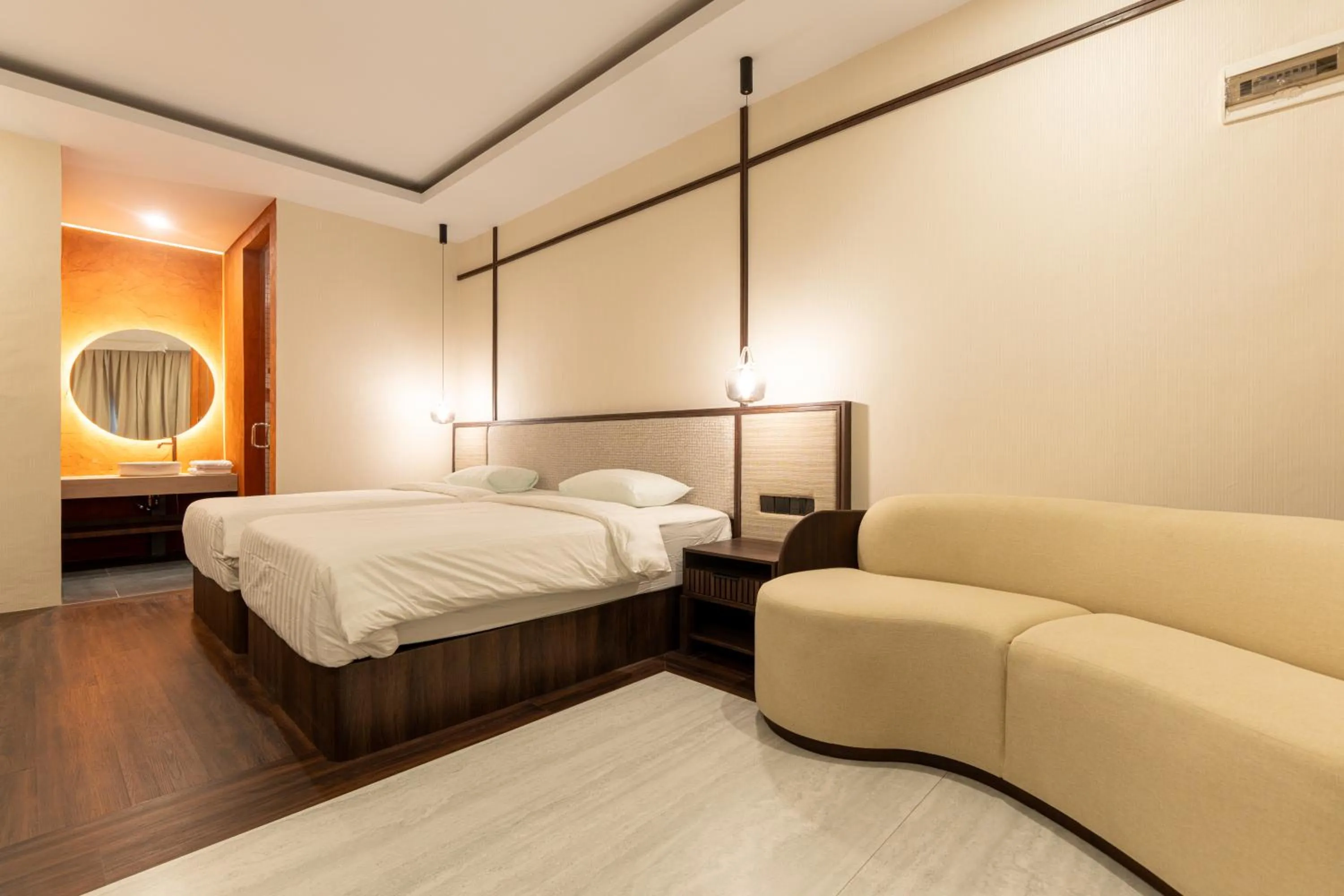 Bed in KTM Resort Batam