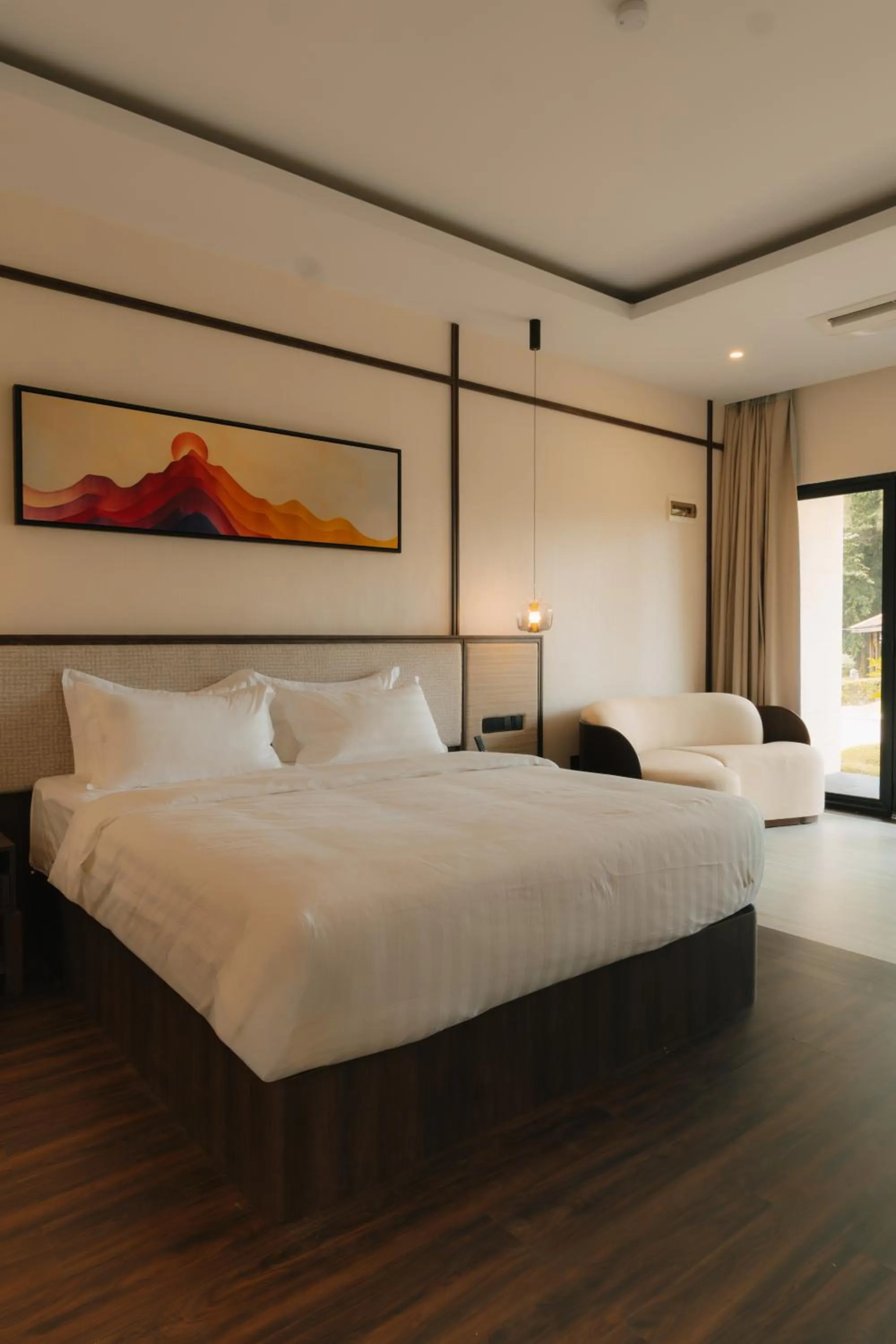 Bed in KTM Resort Batam