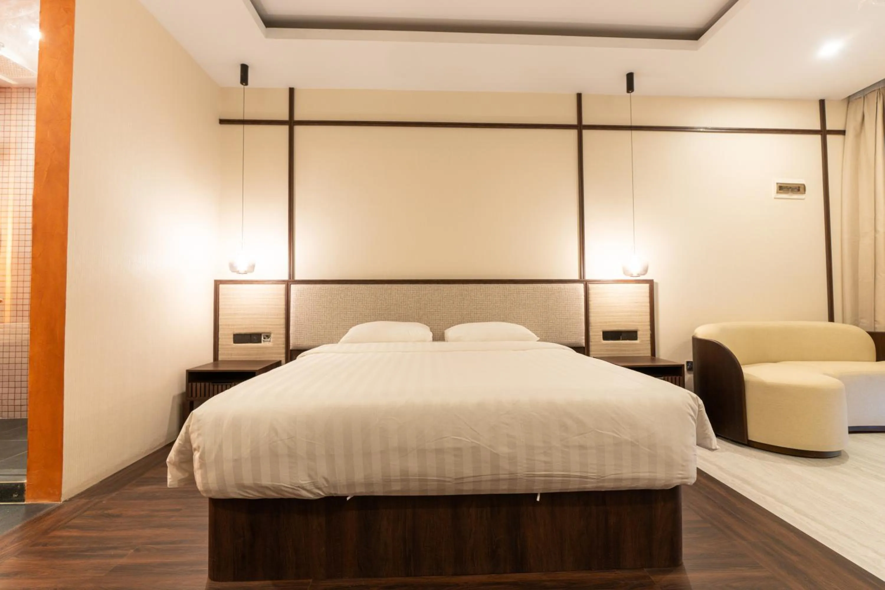 Bed in KTM Resort Batam