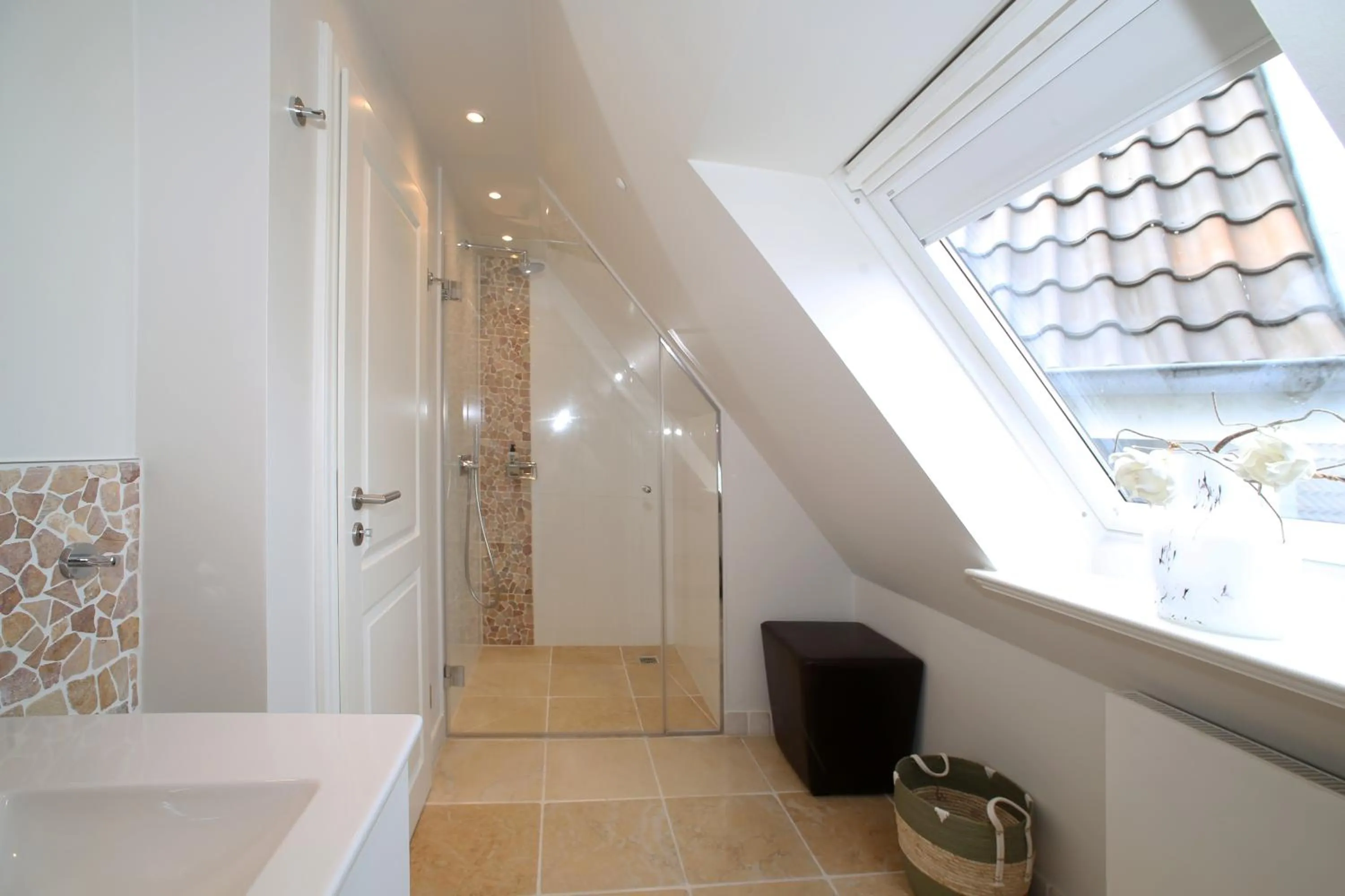 Shower in ApartHotel Seepferdchen