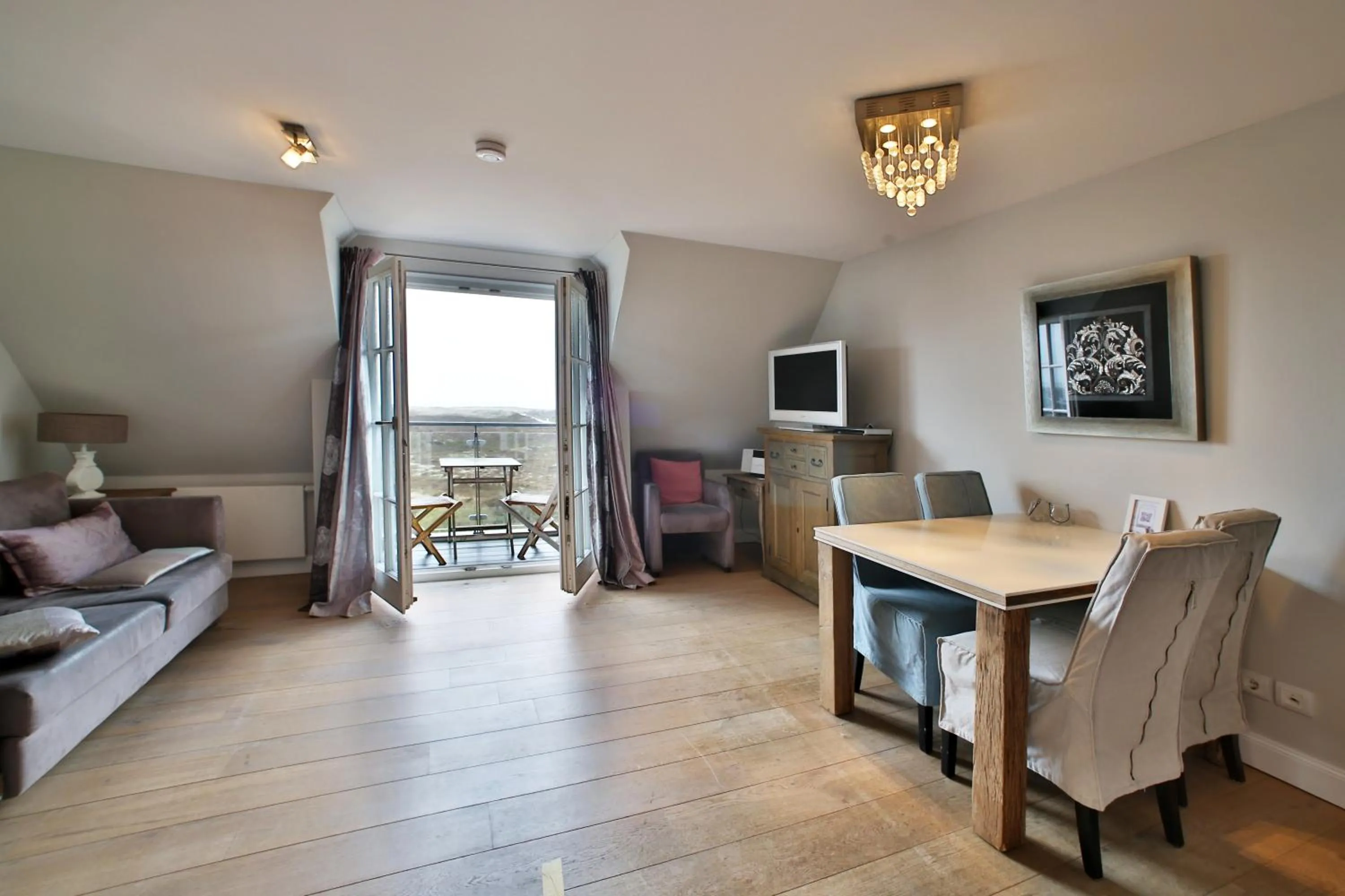 Living room in ApartHotel Seepferdchen