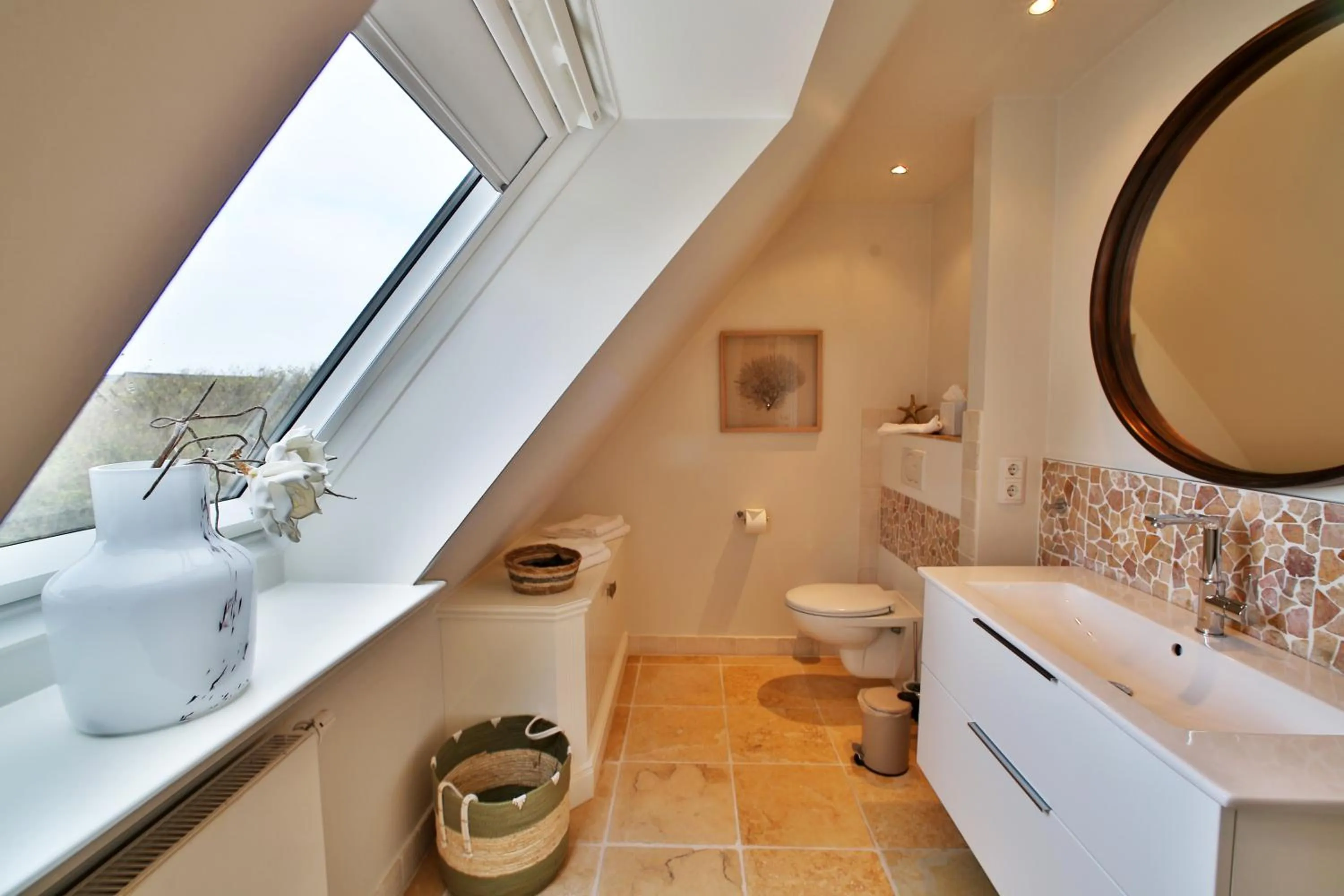 Toilet in ApartHotel Seepferdchen