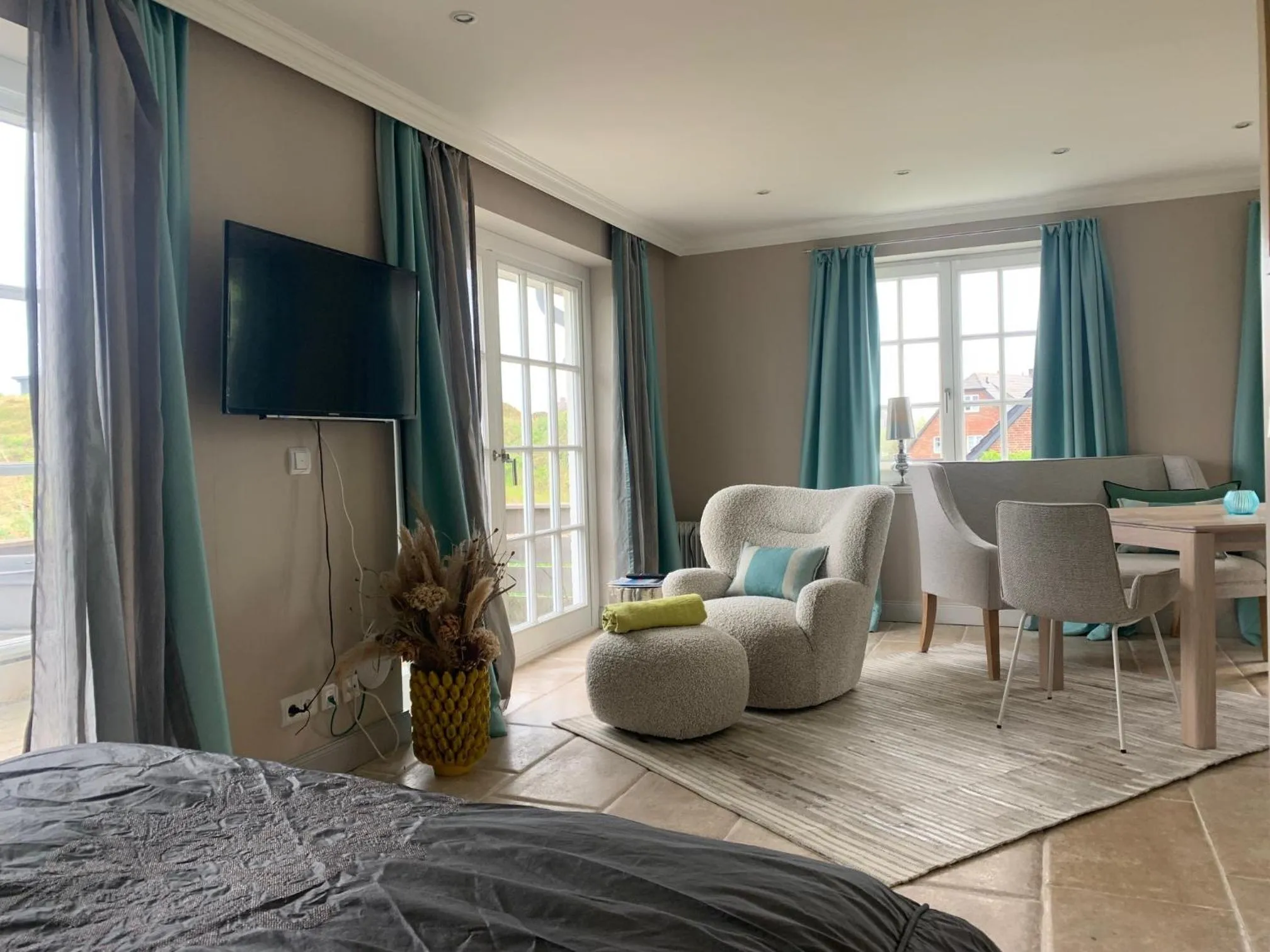 Living room in ApartHotel Seepferdchen