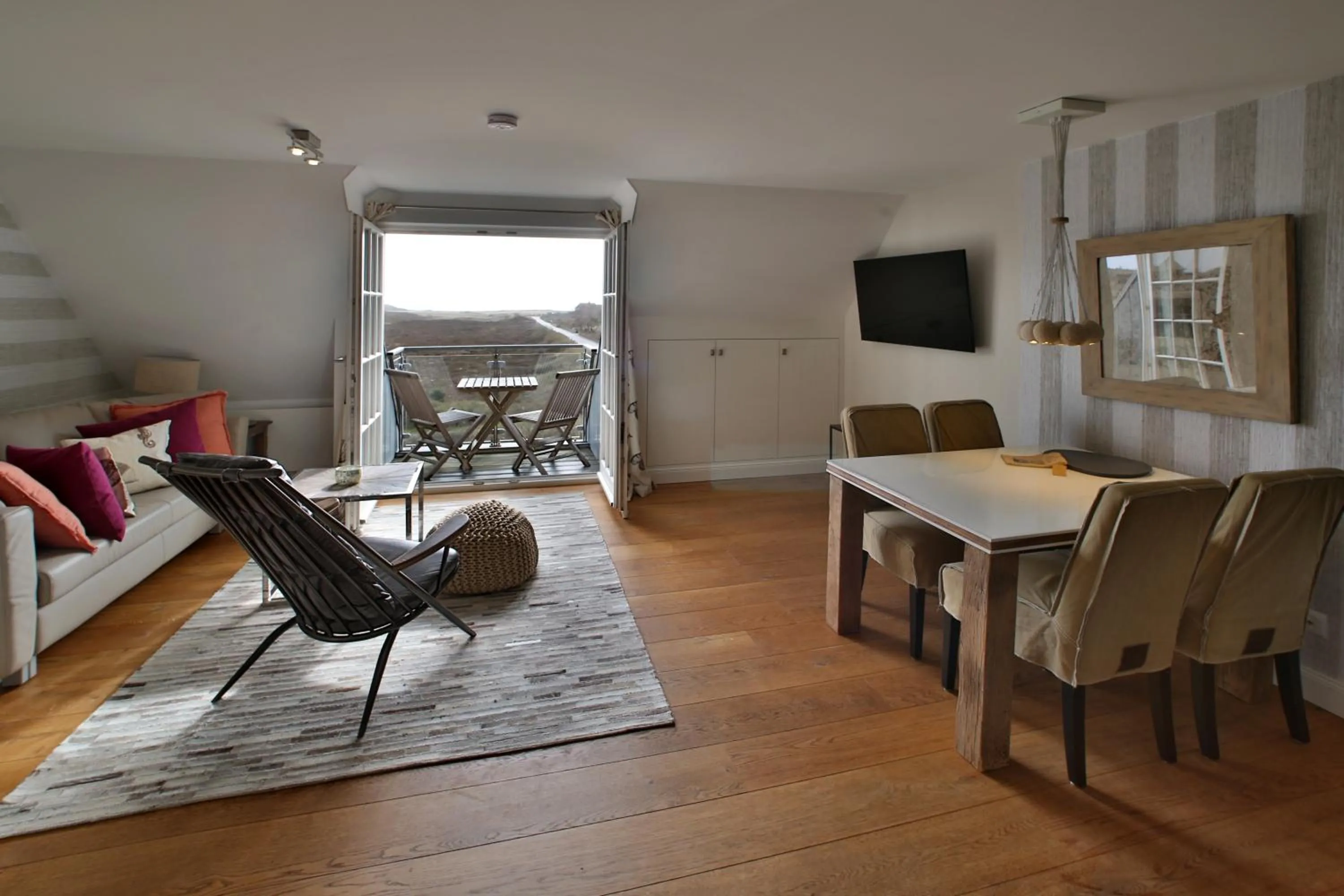 TV and multimedia in ApartHotel Seepferdchen