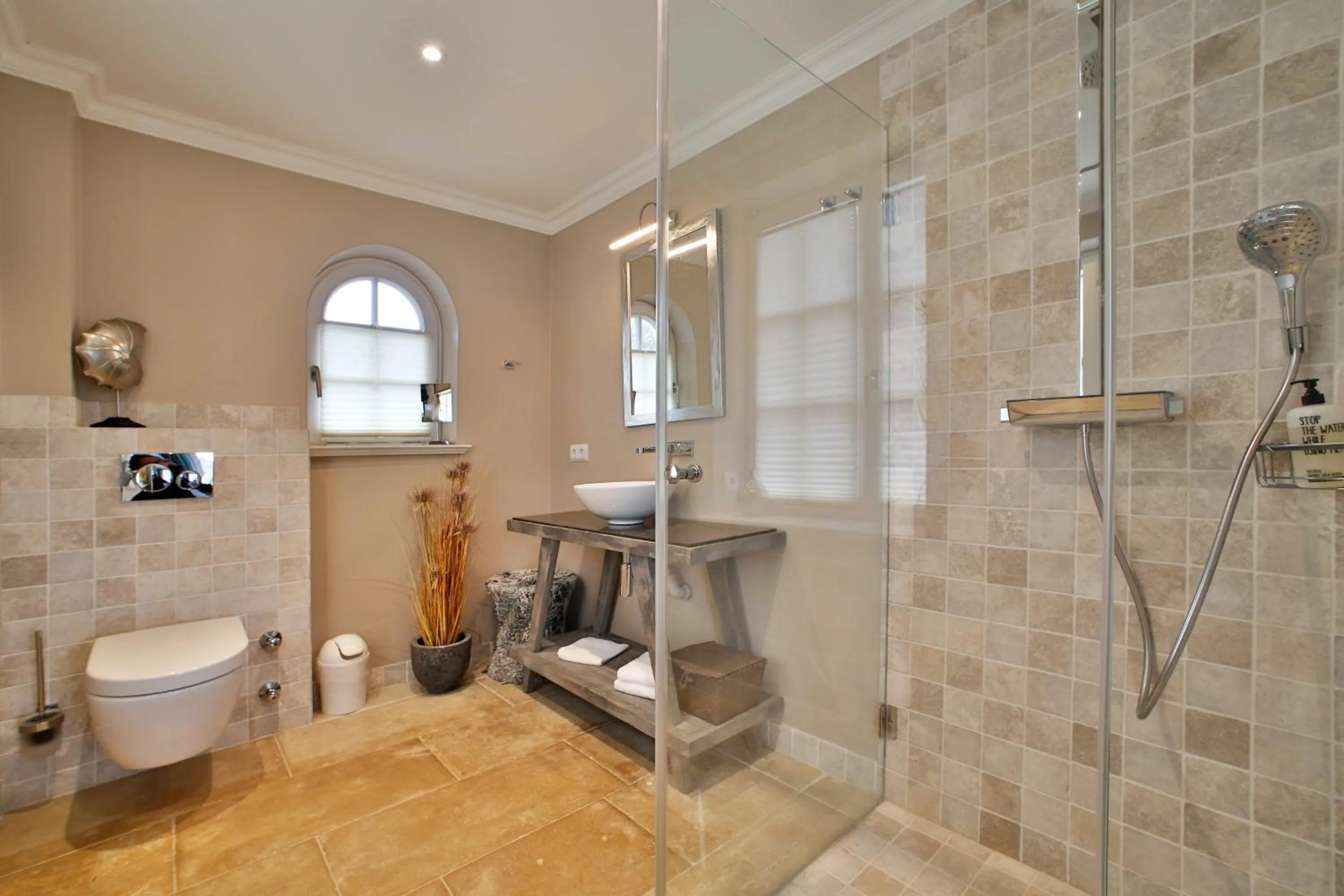 Shower in ApartHotel Seepferdchen