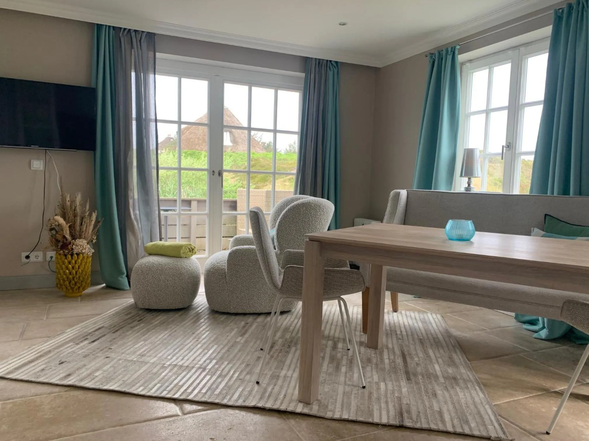 Balcony/Terrace in ApartHotel Seepferdchen