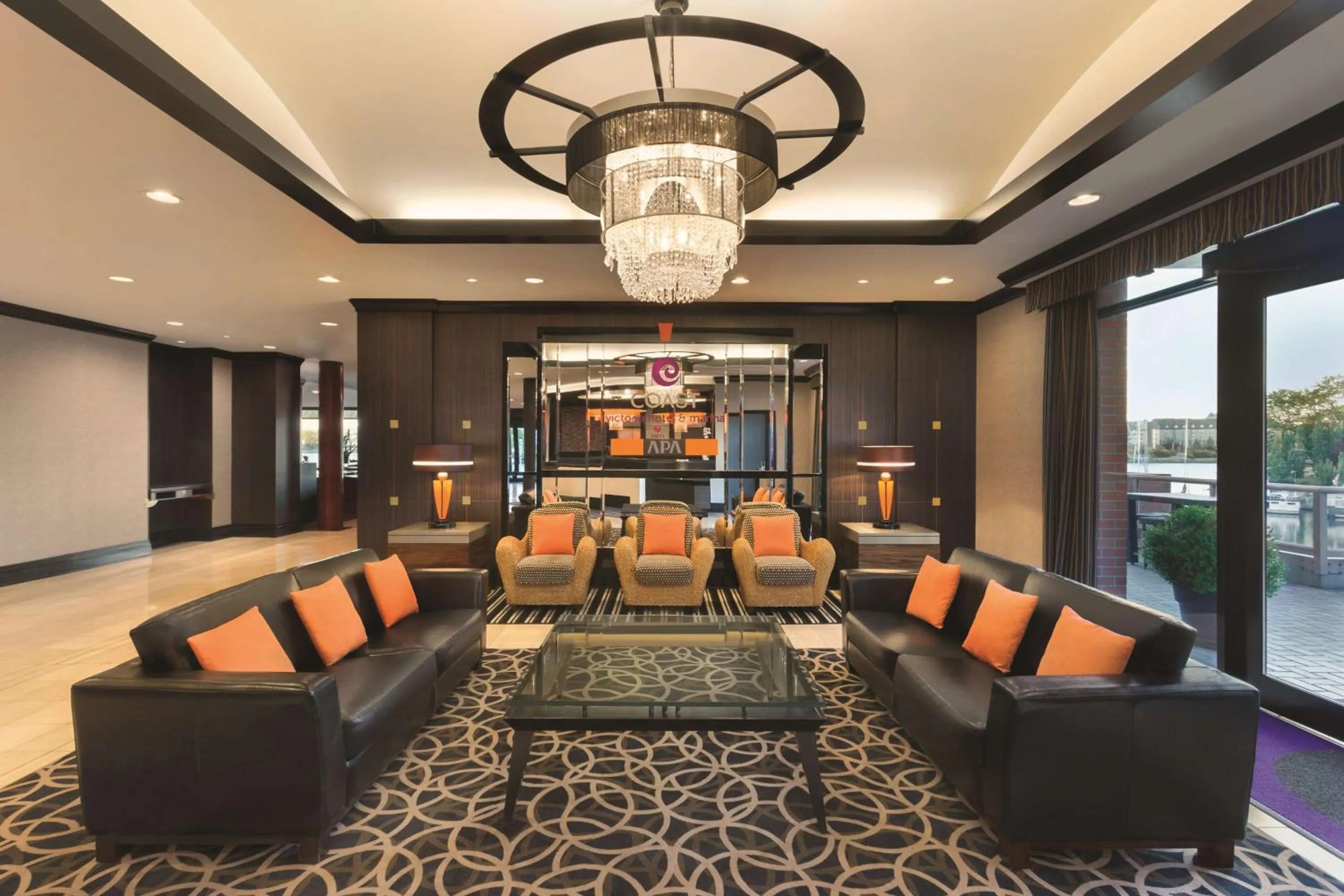 Lobby or reception in Coast Victoria Hotel & Marina by APA