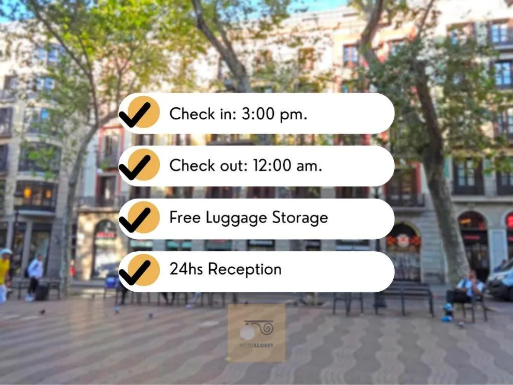 Property building in Hotel Lloret Ramblas